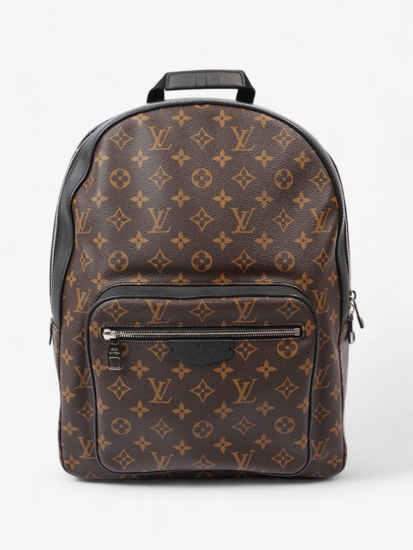 Louis Vuitton Josh Rucksack Coated Monogram Canvas Coated Canvas Black Apparel