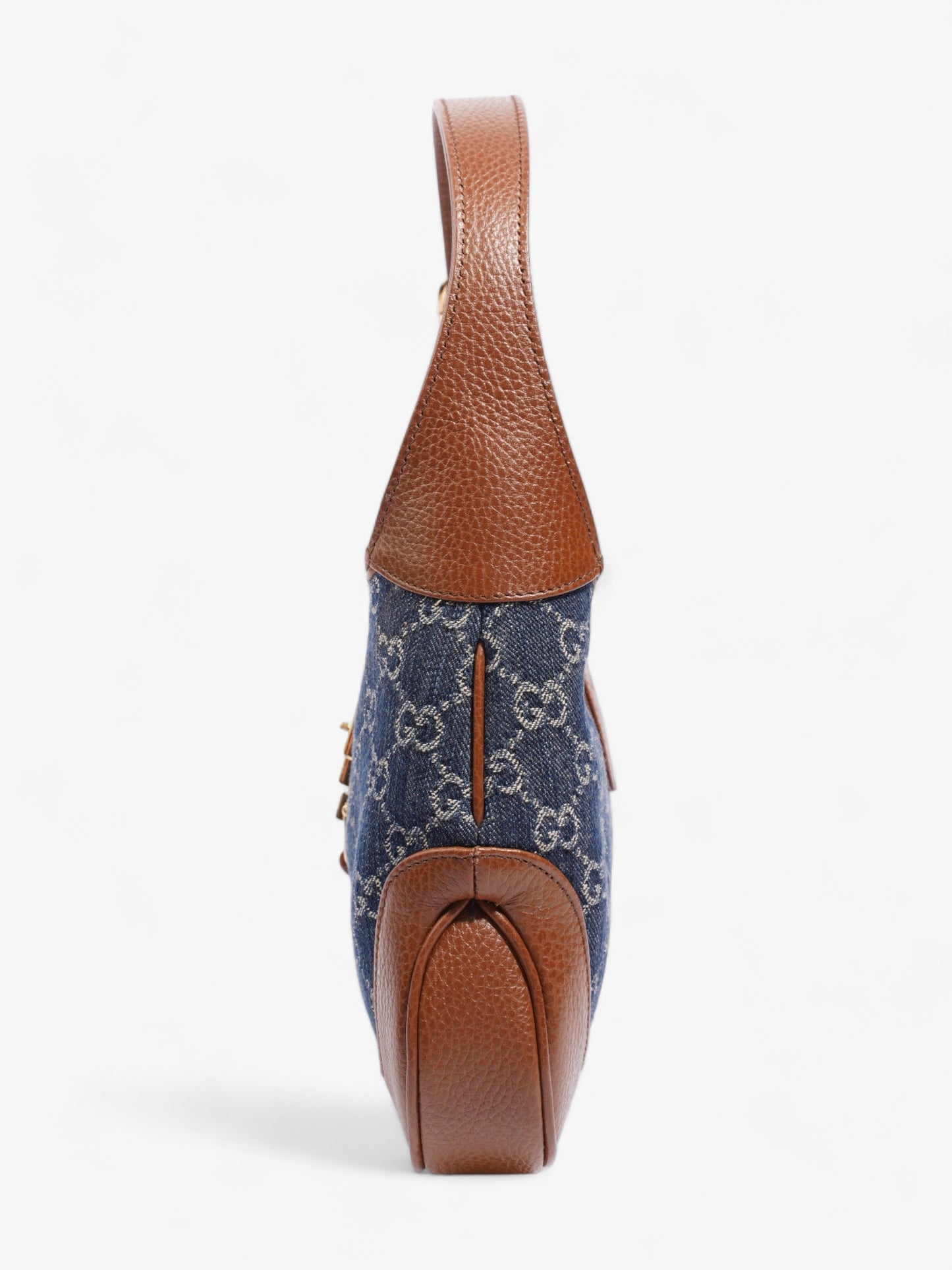 Gucci Jackie Supreme Small Shoulder Bag Leather Denim