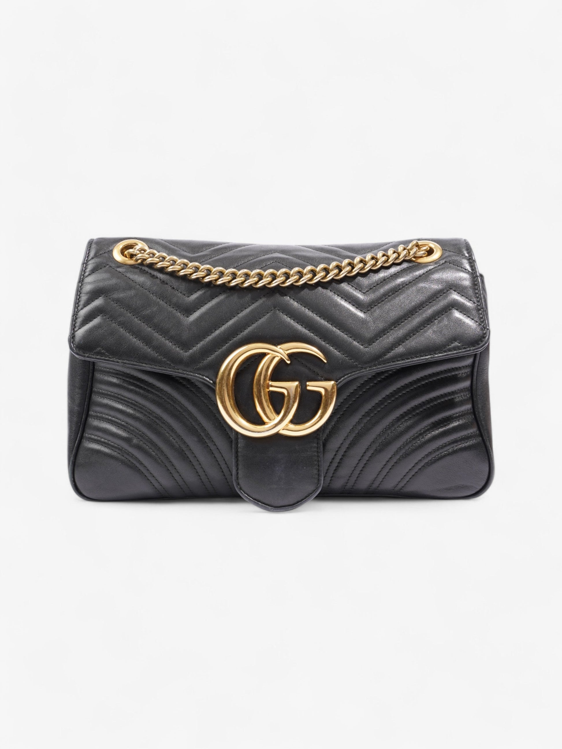 Gucci Marmont Medium Shoulder Bag Leather Matelasse Medium 1