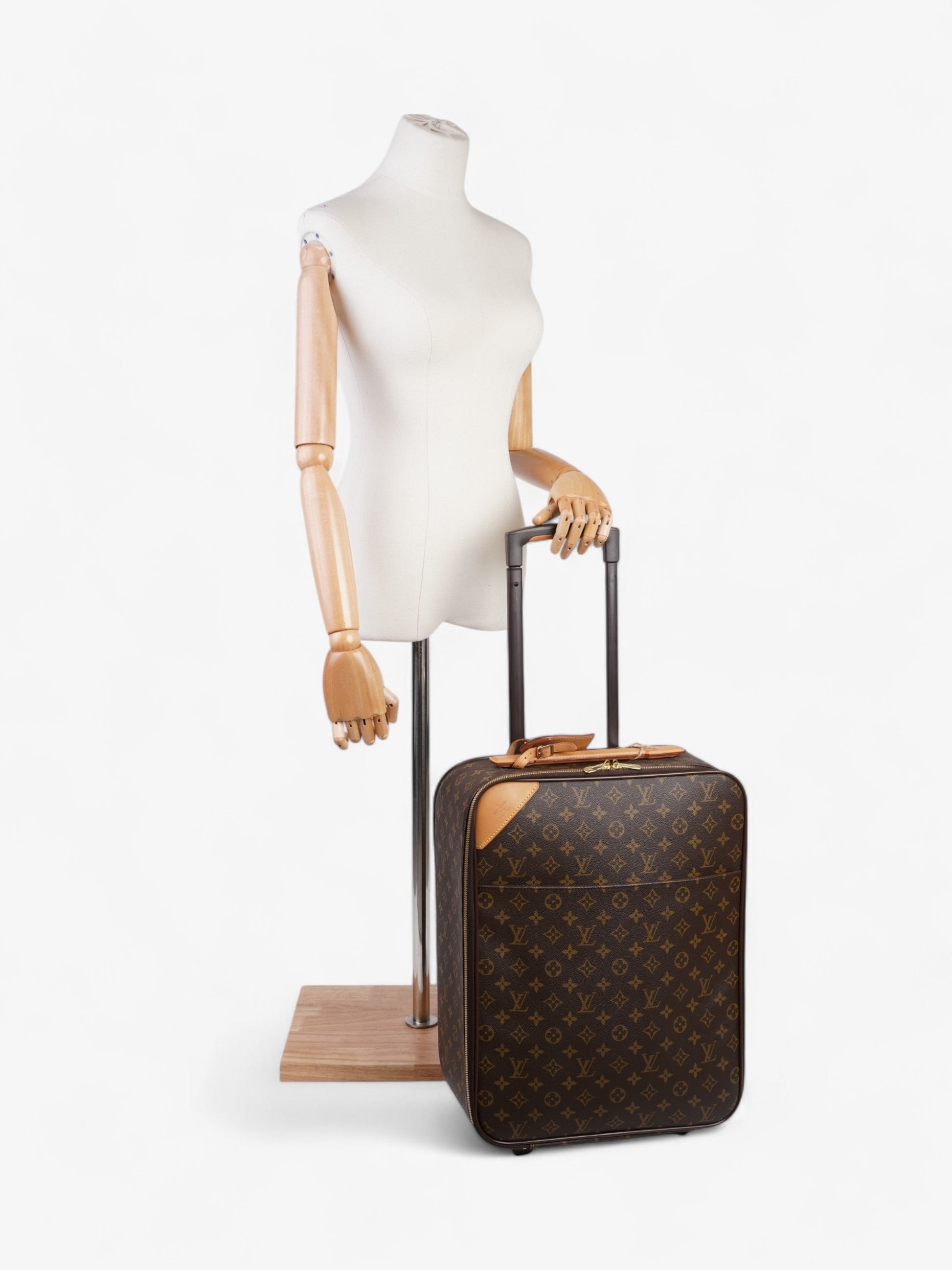 Louis Vuitton Pegase Coated 50 Monogram Canvas Coated Canvas Apparel