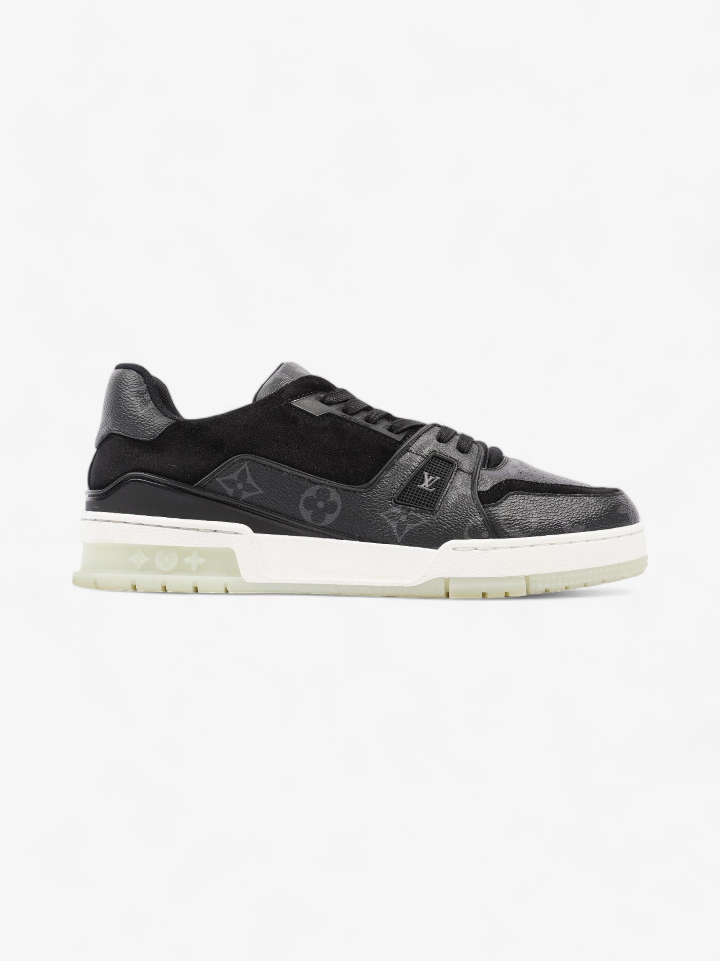Louis Vuitton Trainers Coated EU 41.5 UK Canvas Black Apparel