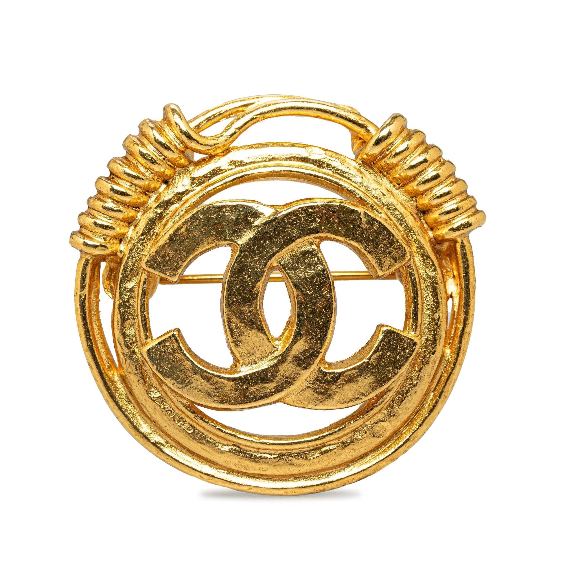 CHANEL CC Brooch Costume Brooch