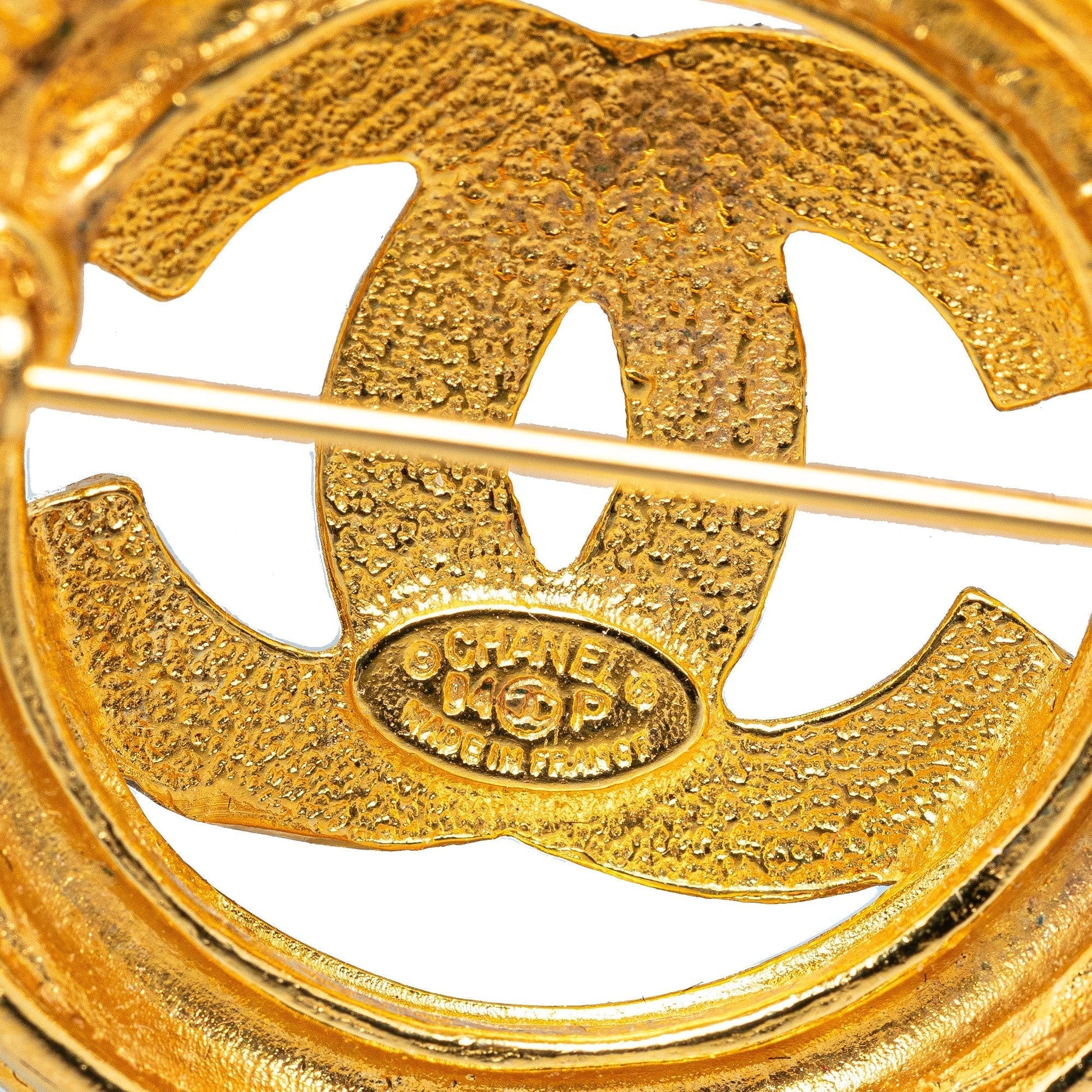 CHANEL CC Brooch Costume Brooch