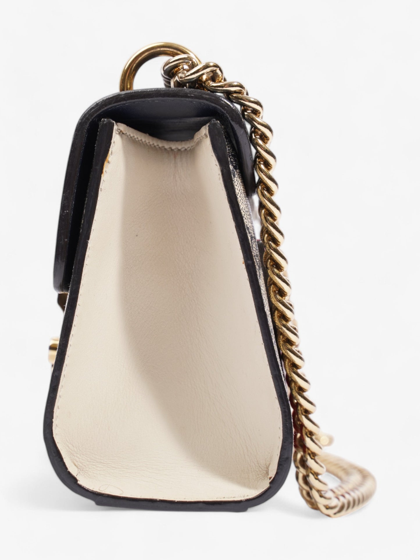Gucci Padlock Supreme Navy Shoulder Bag Canvas Blue