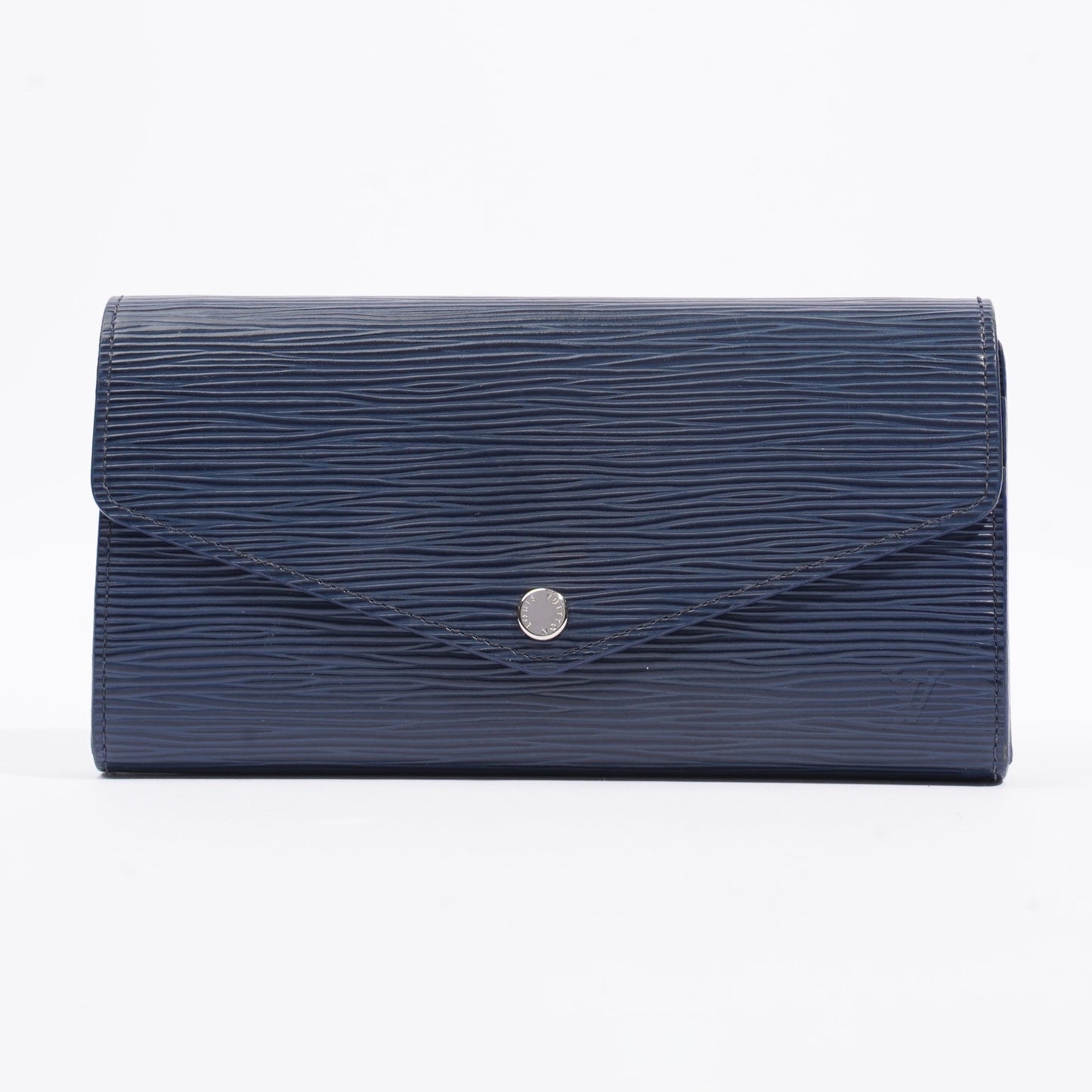 Louis Vuitton Portefeuille Sarah Navy Epi Leather Handbag