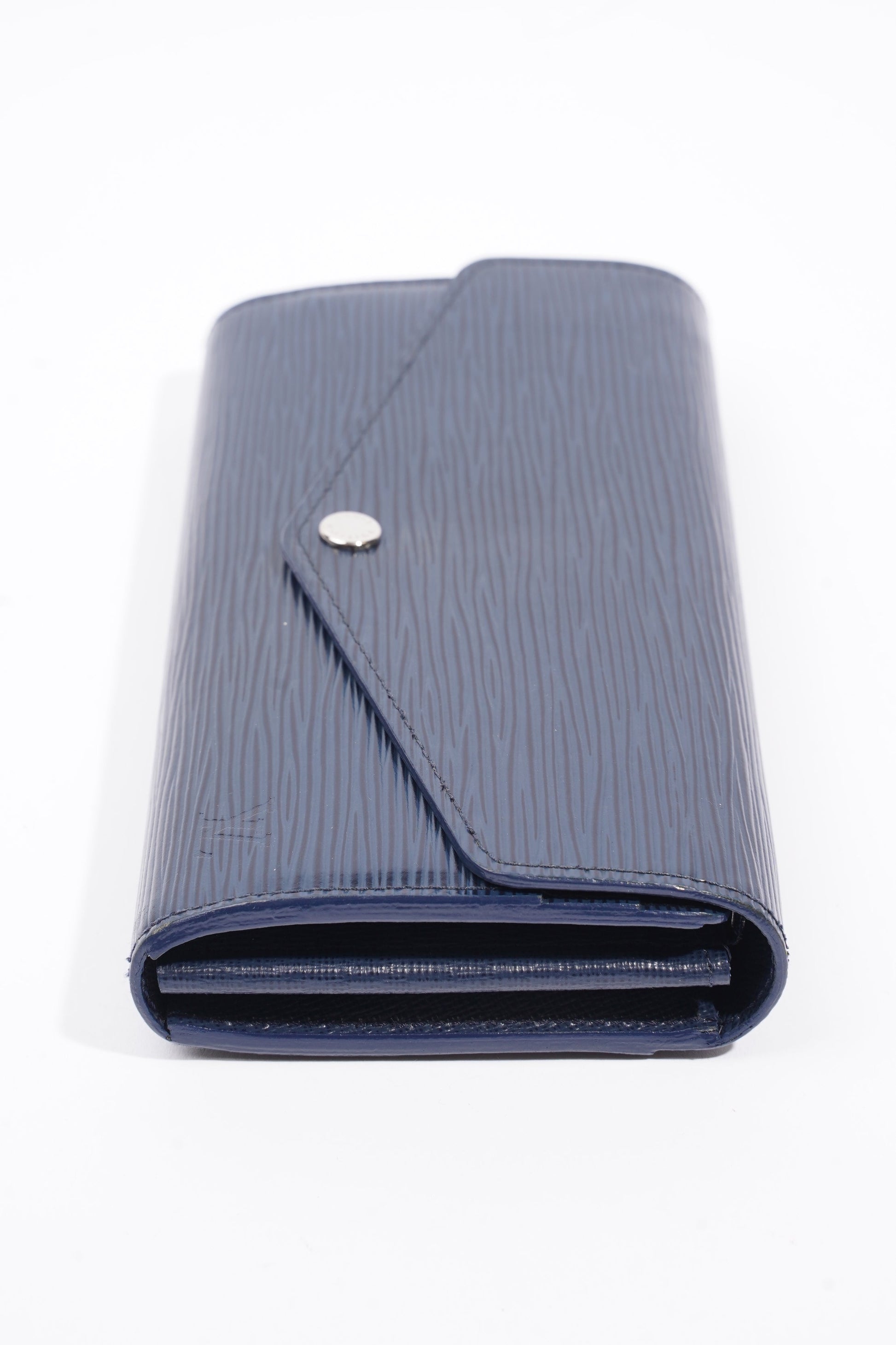 Louis Vuitton Portefeuille Sarah Navy Epi Leather Handbag