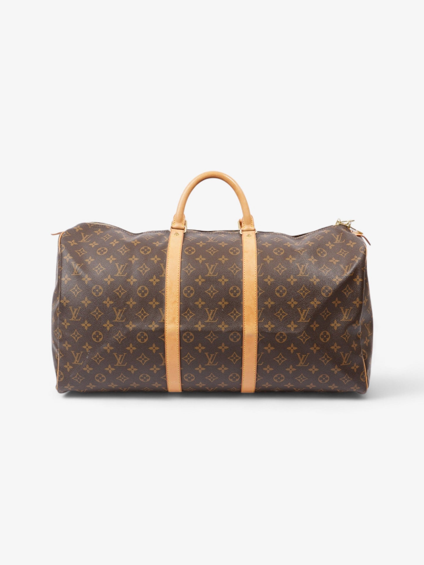 Louis Vuitton Keepall 55 Coated Monogram Canvas Coated Canvas Apparel Canvas 2