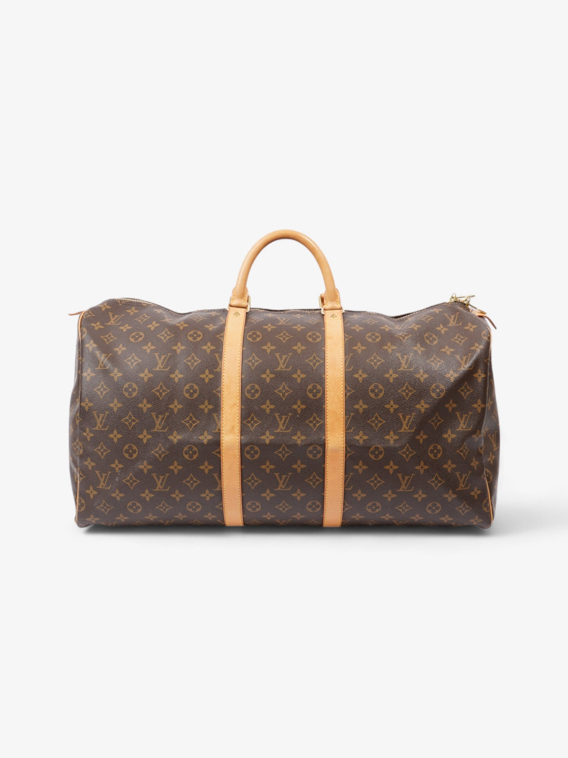 Louis Vuitton Keepall 55 Coated Monogram Canvas Coated Canvas Apparel Canvas 2