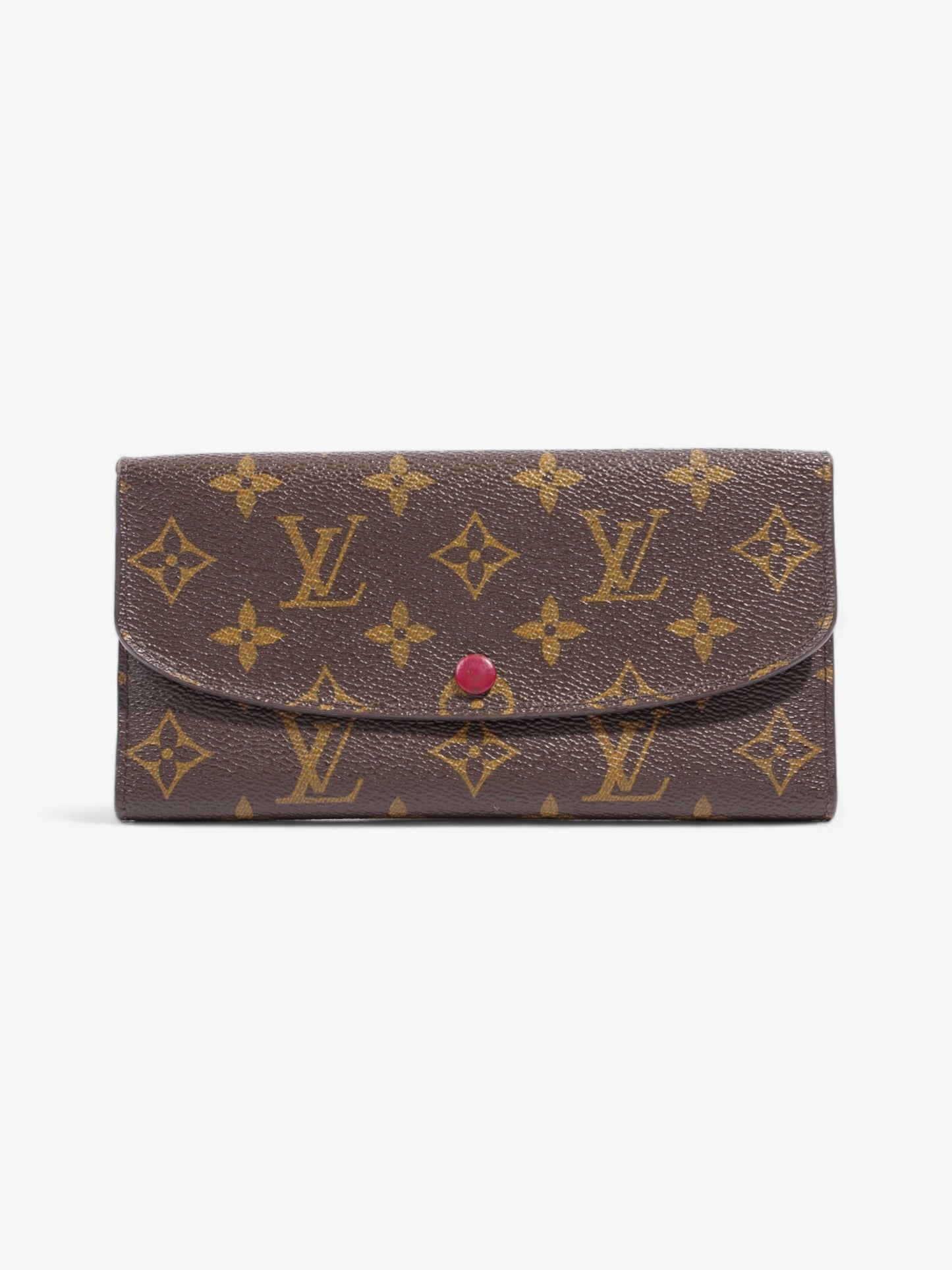 Louis Vuitton Emilie Coated Monogram Canvas Coated Canvas Wallet Case 5