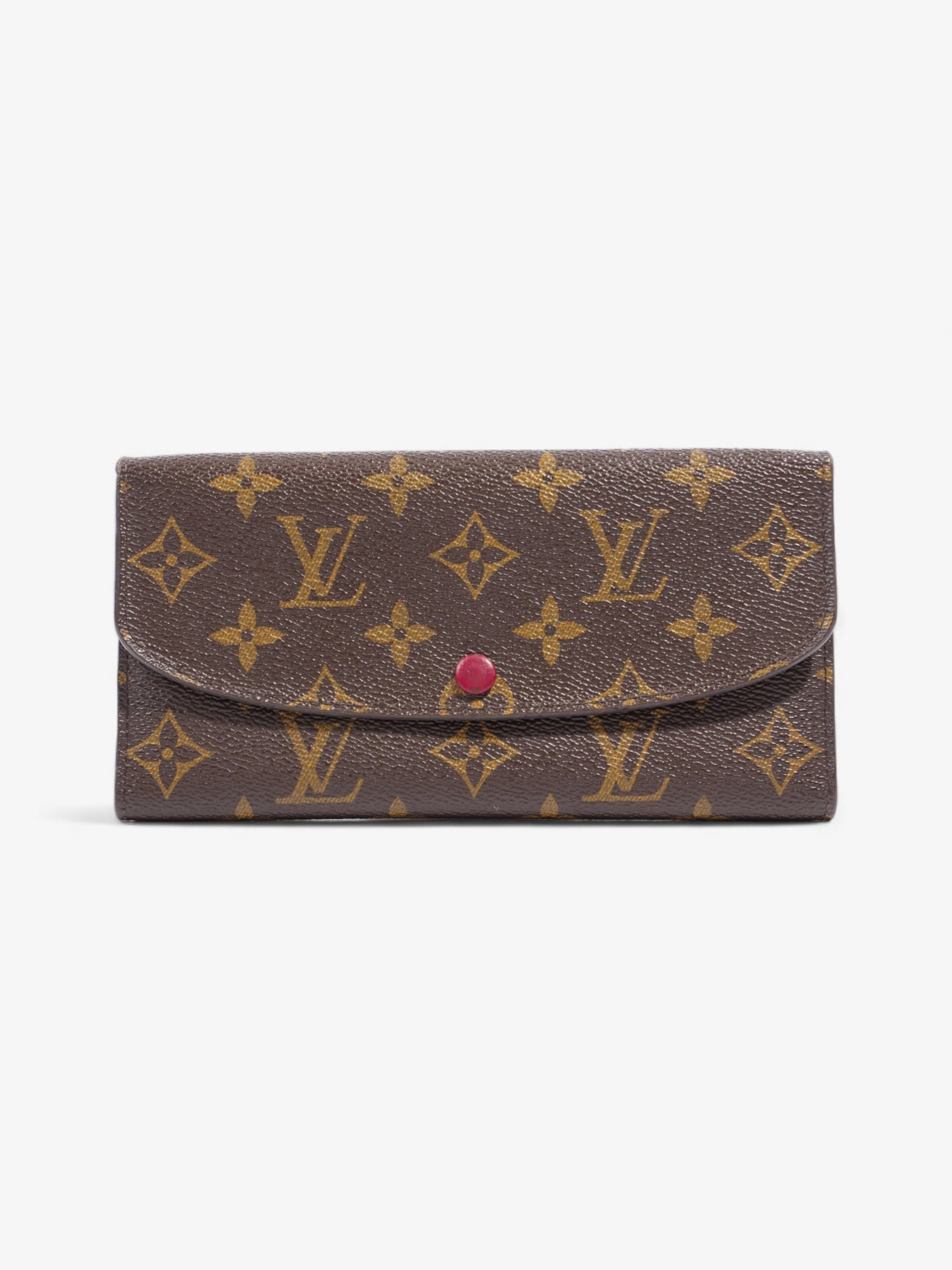 Louis Vuitton Emilie Coated Monogram Canvas Coated Canvas Wallet Case 5