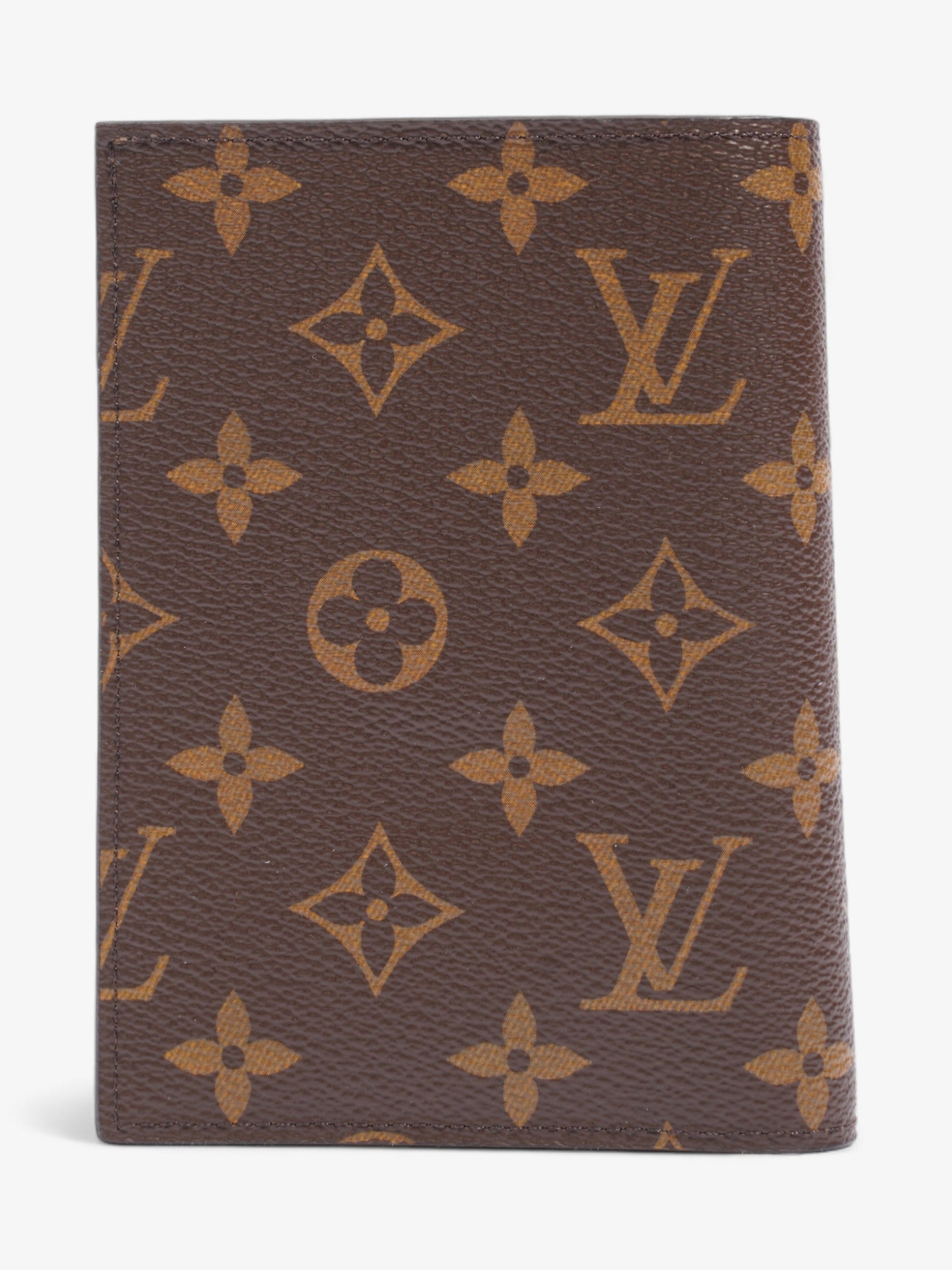 Louis Vuitton Passport Cover Coated Monogram Canvas Coated Canvas Wallet Case Canvas 1