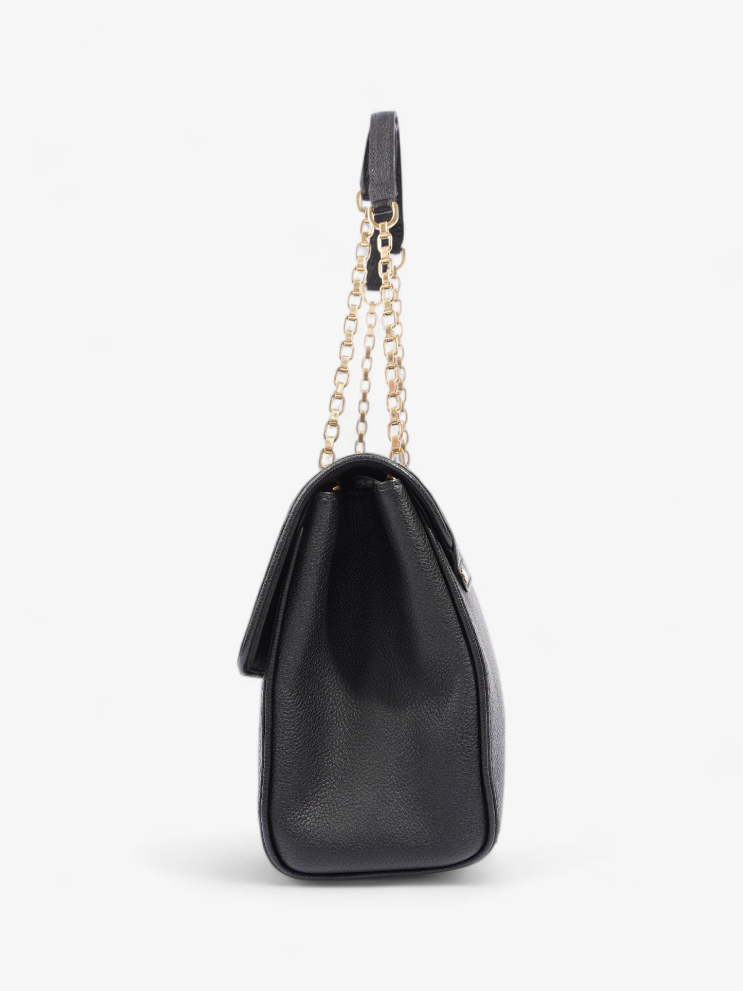 Louis Vuitton St Germain Black MM Leather Empreinte Handbag