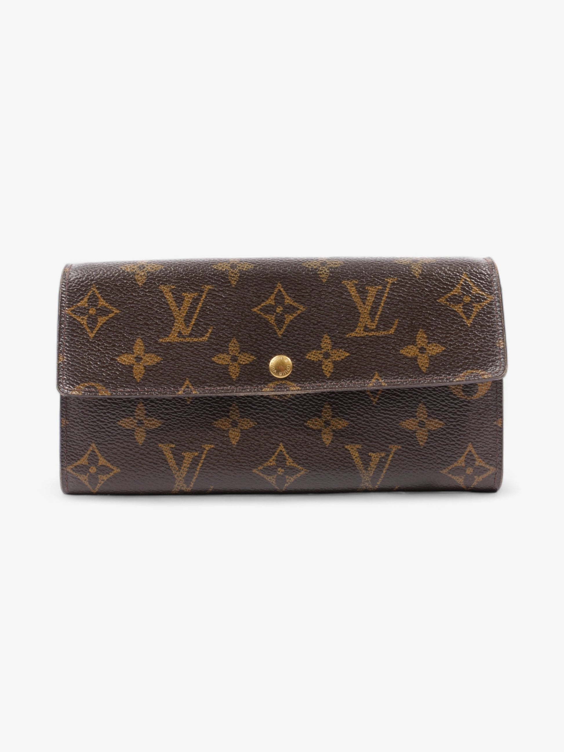 Louis Vuitton Sarah Coated Monogram Canvas Coated Canvas Wallet Case Canvas 2