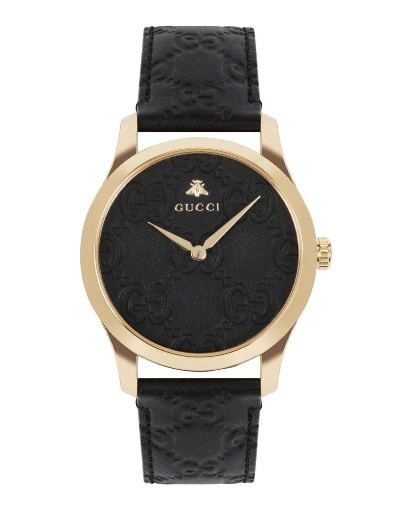 Gucci Womens Gold 38mm Strap Fashion Watch