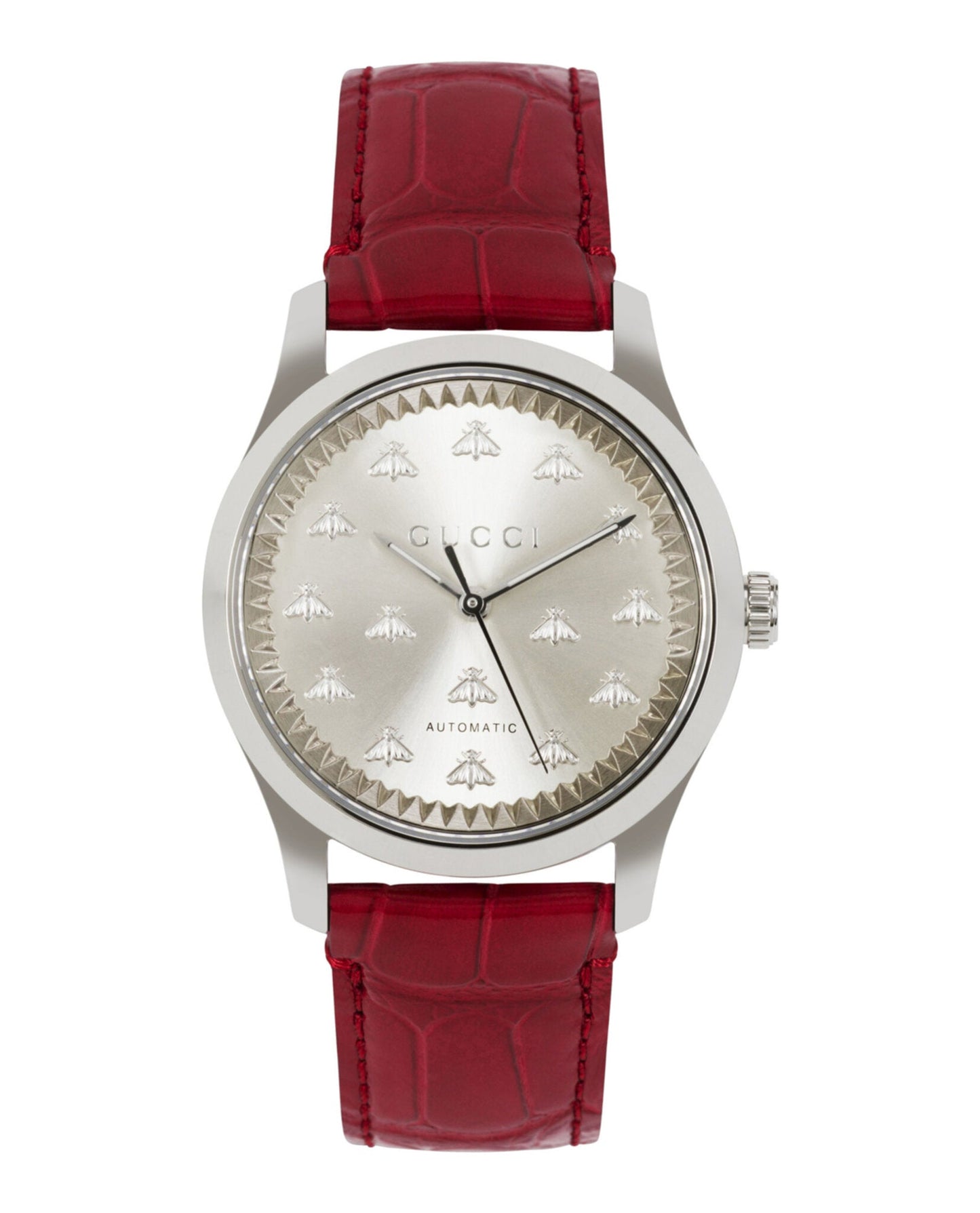 Gucci Mens Stainless Steel 38mm Strap Fashion Watch