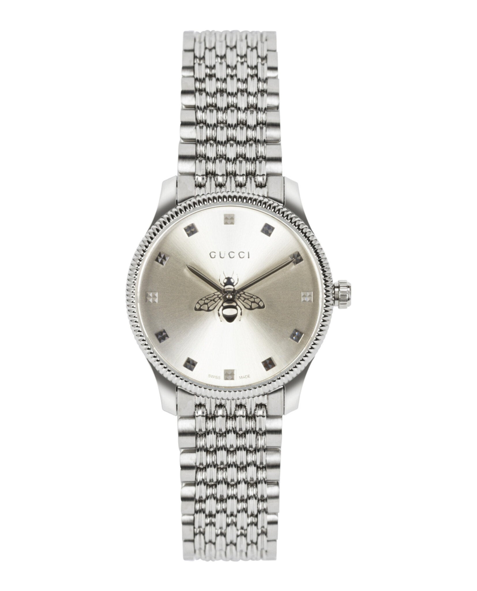 Gucci Womens Stainless Steel 29mm Bracelet Fashion Watch
