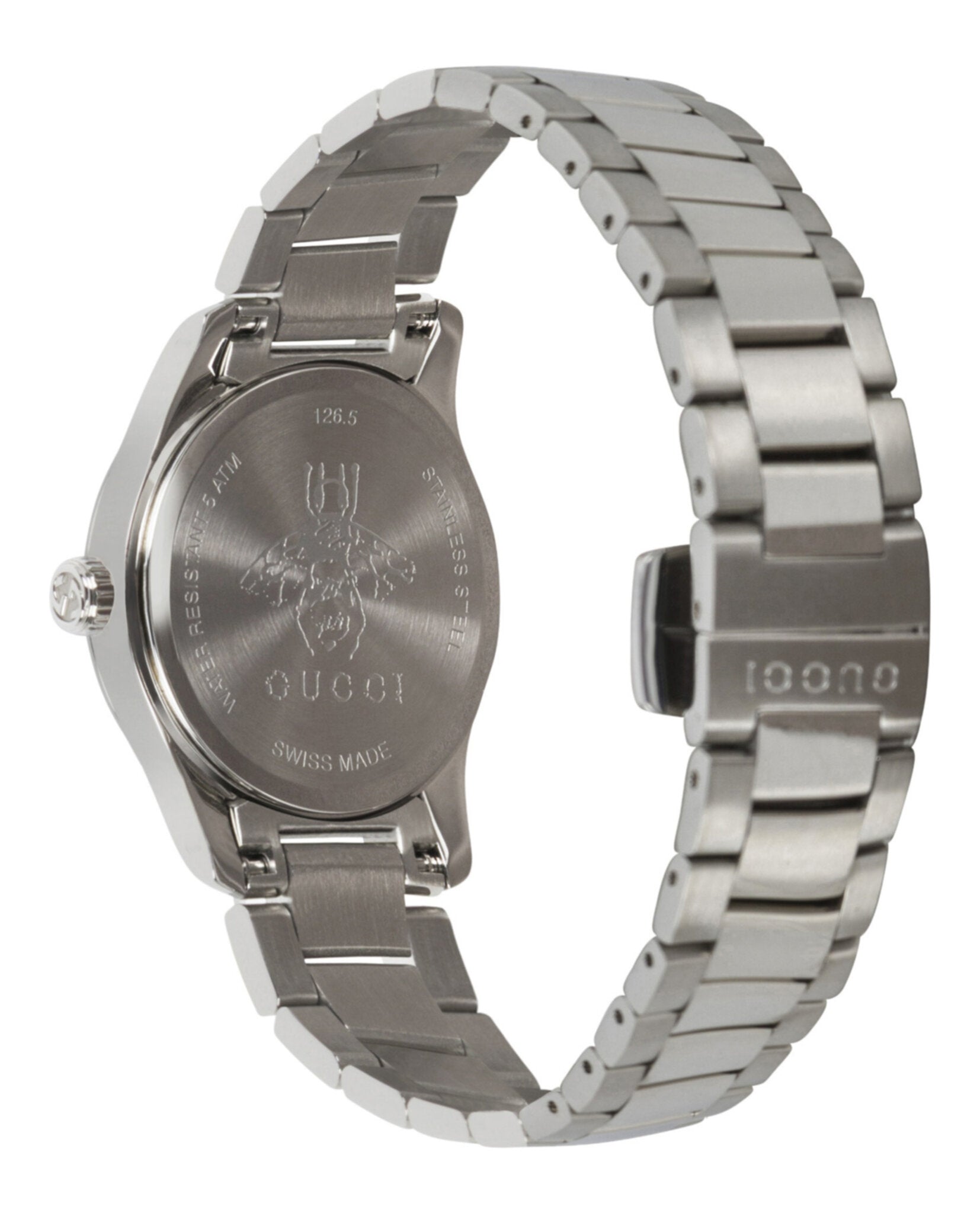 Gucci Womens Stainless Steel 27mm Bracelet Fashion Watch