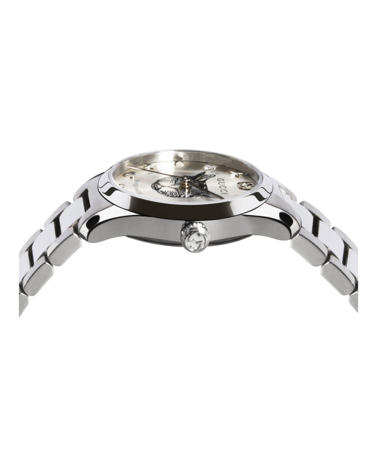 Gucci Womens Stainless Steel 27mm Bracelet Fashion Watch
