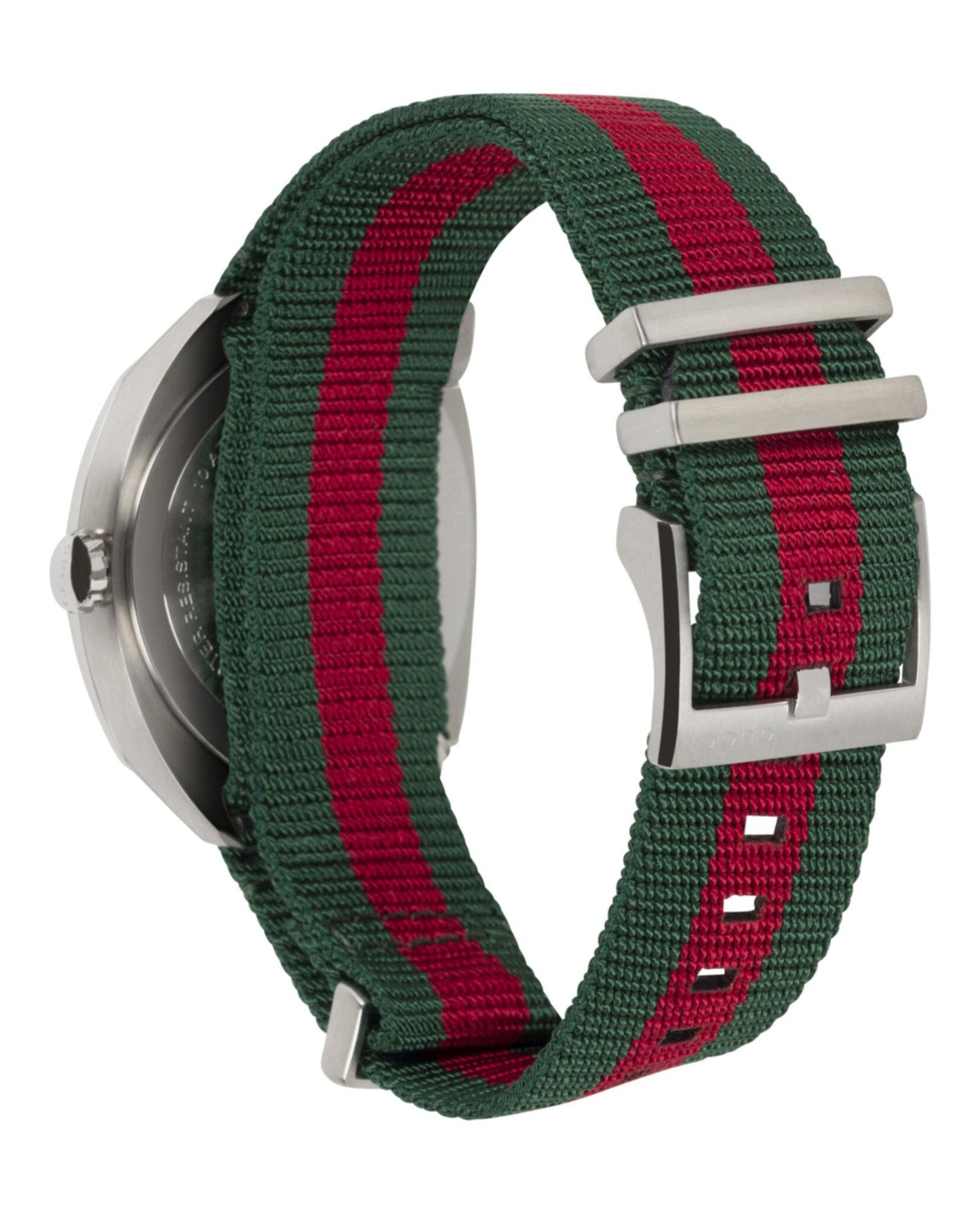 Gucci Mens Stainless Steel 41mm Strap Fashion Watch