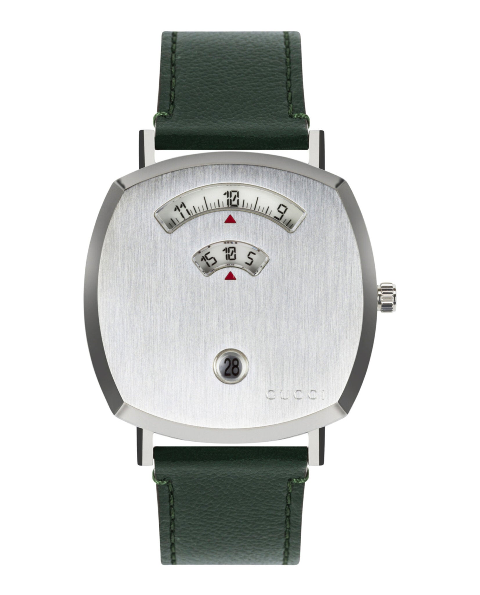 Gucci Mens Stainless Steel 41mm Strap Fashion Watch