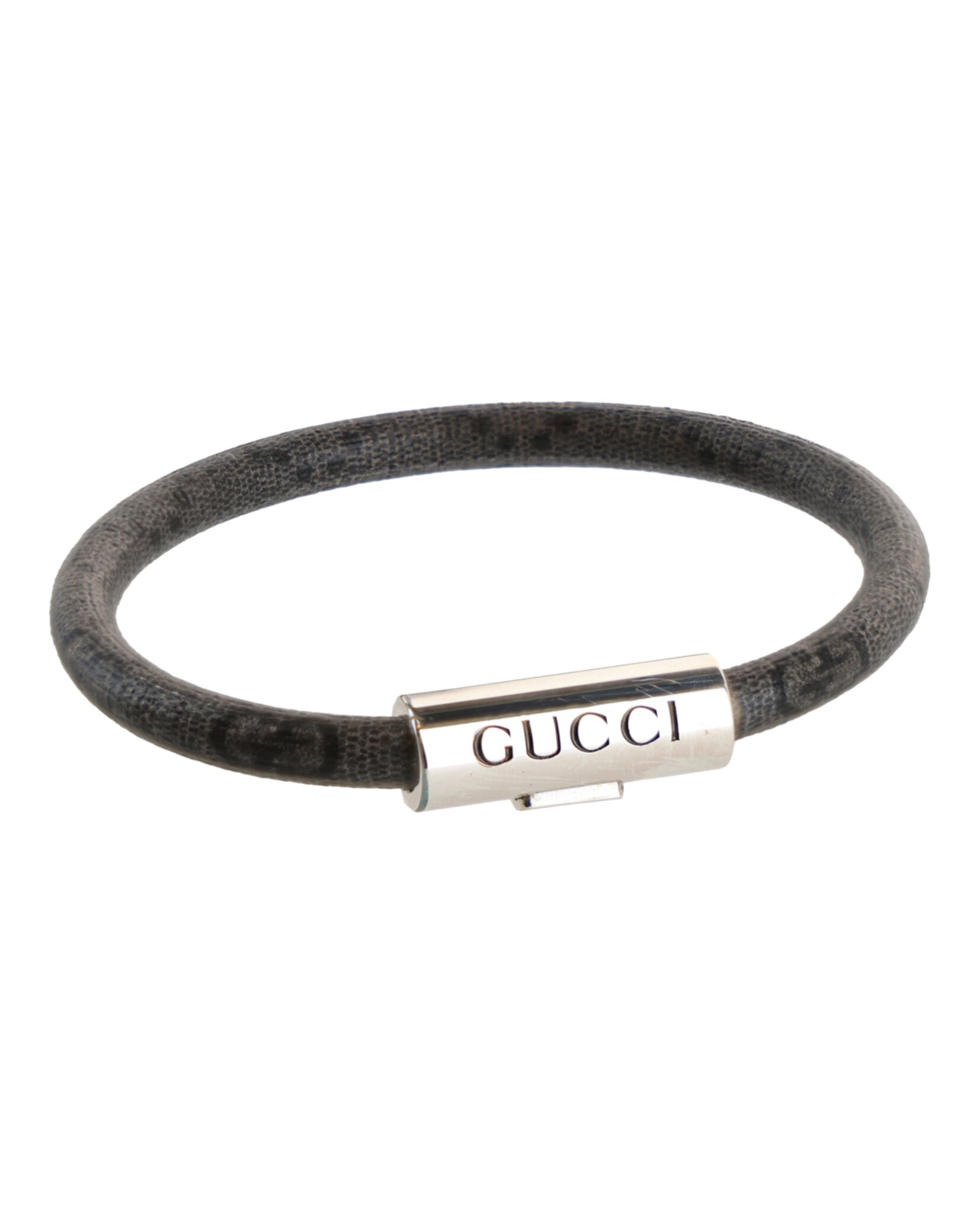 Gucci Unisex-Adult Trademark GG Supreme Bracelet