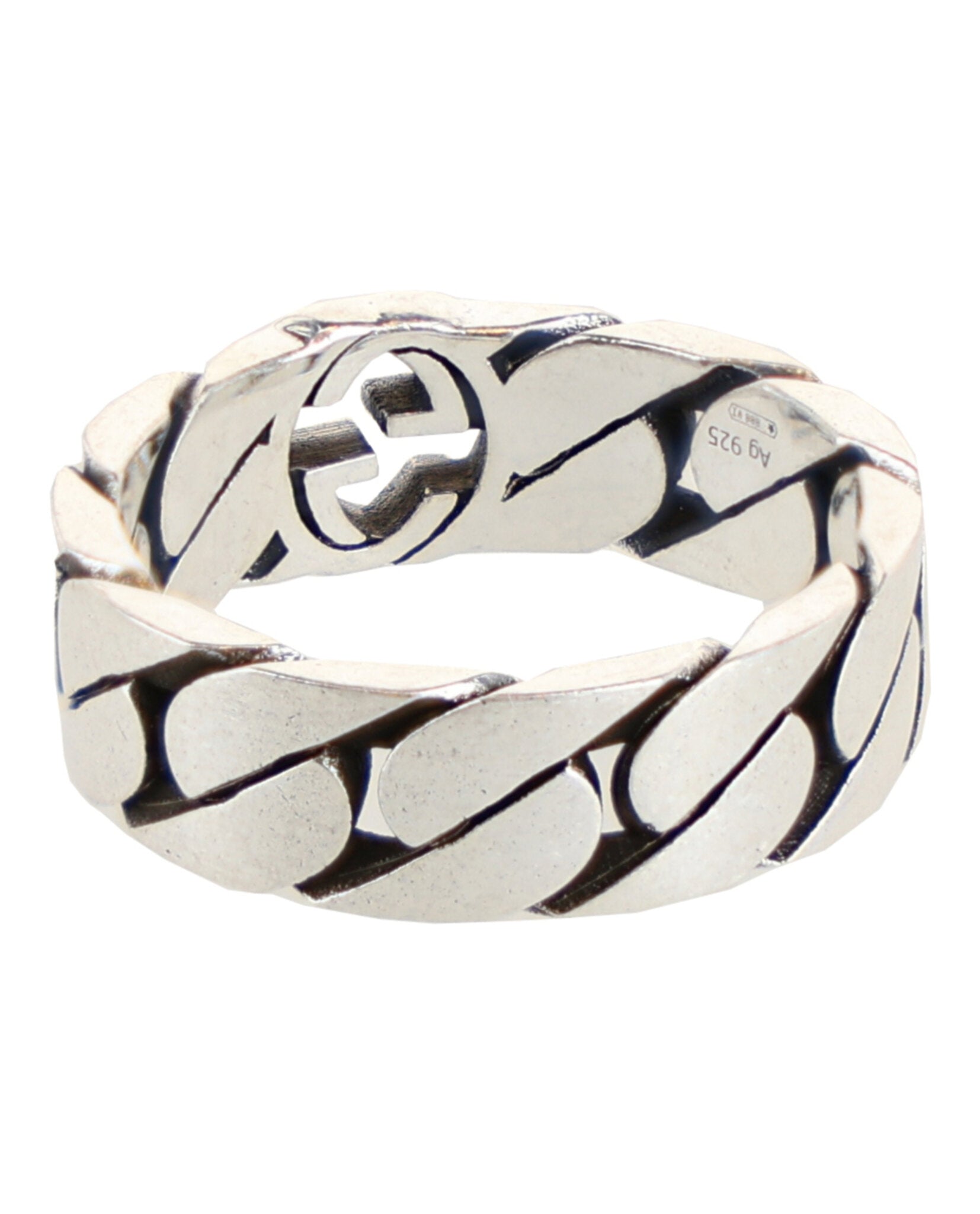 Gucci Unisex-Adult Interlocking G Chain-Link Ring