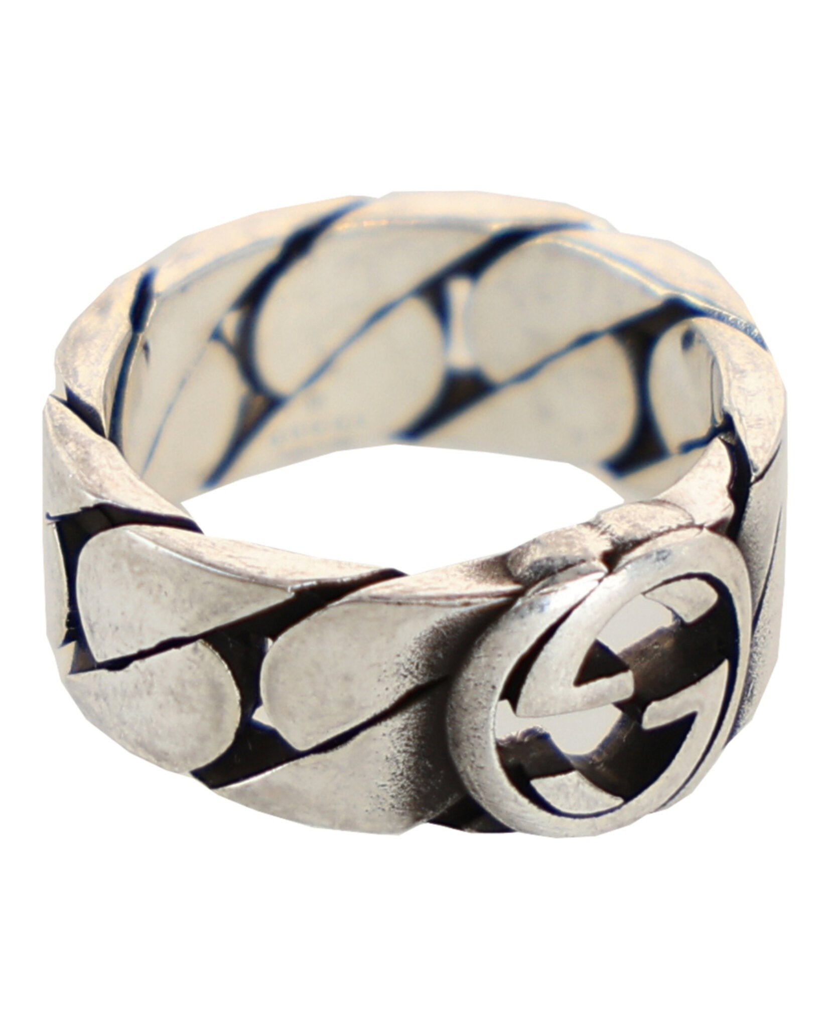Gucci Unisex-Adult Interlocking G Chain-Link Ring