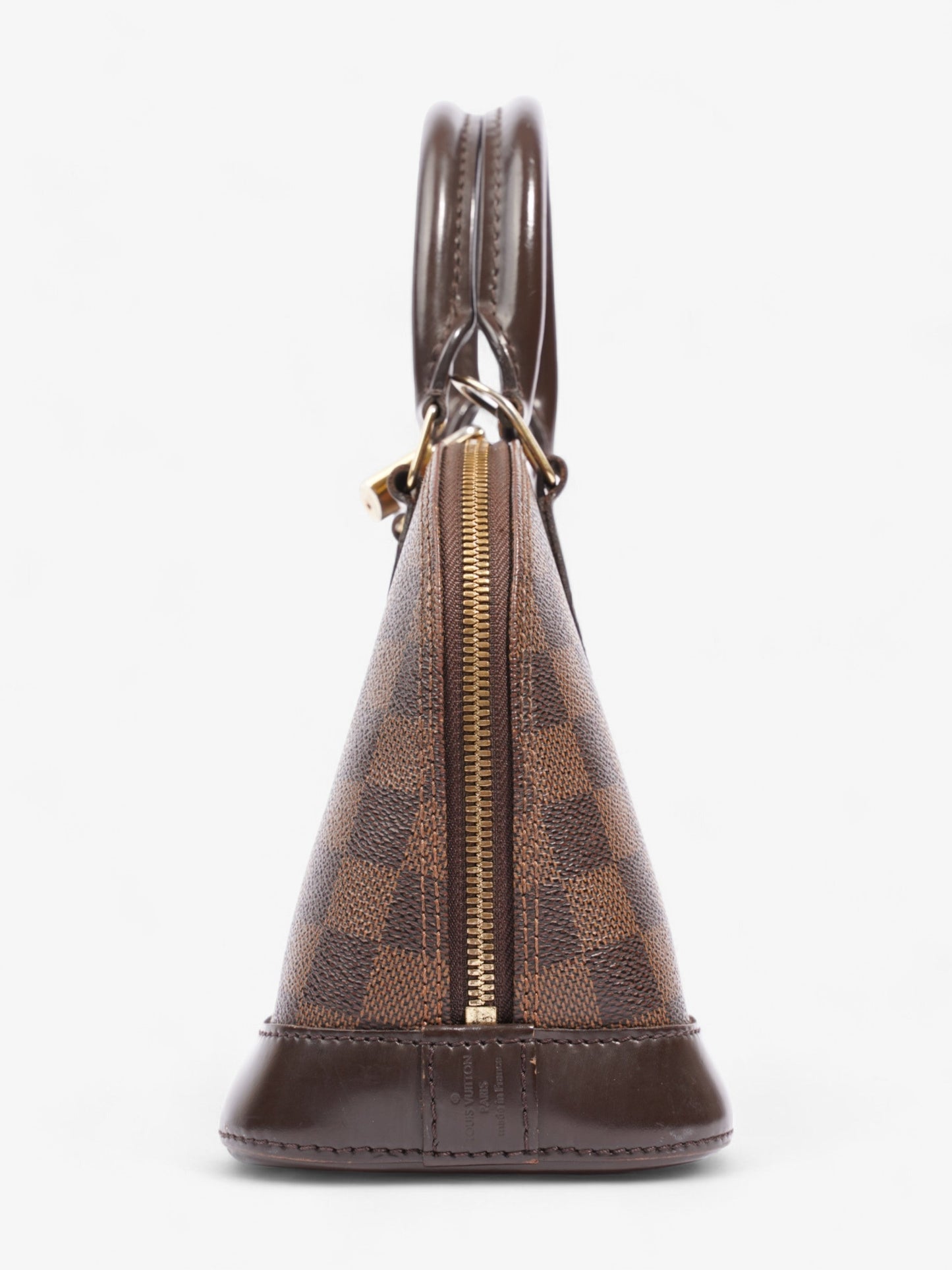 Louis Vuitton Alma BB Ebene Coated Damier Canvas Coated Canvas Apparel Canvas 3
