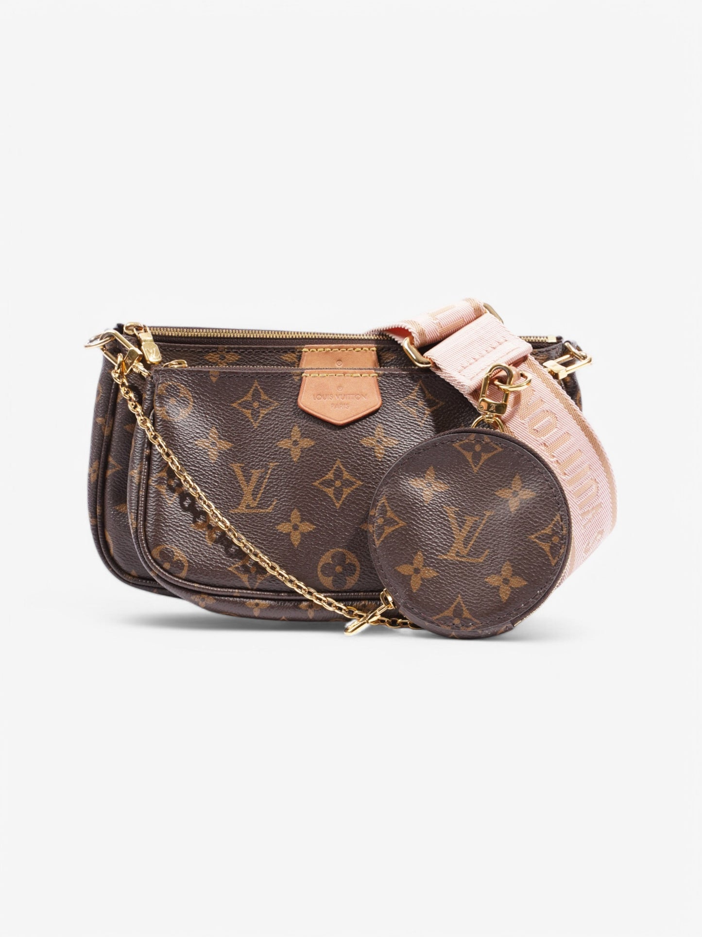 Louis Vuitton Multi Pochette Accessoires Coated Monogram Canvas Coated Canvas Apparel Canvas 8