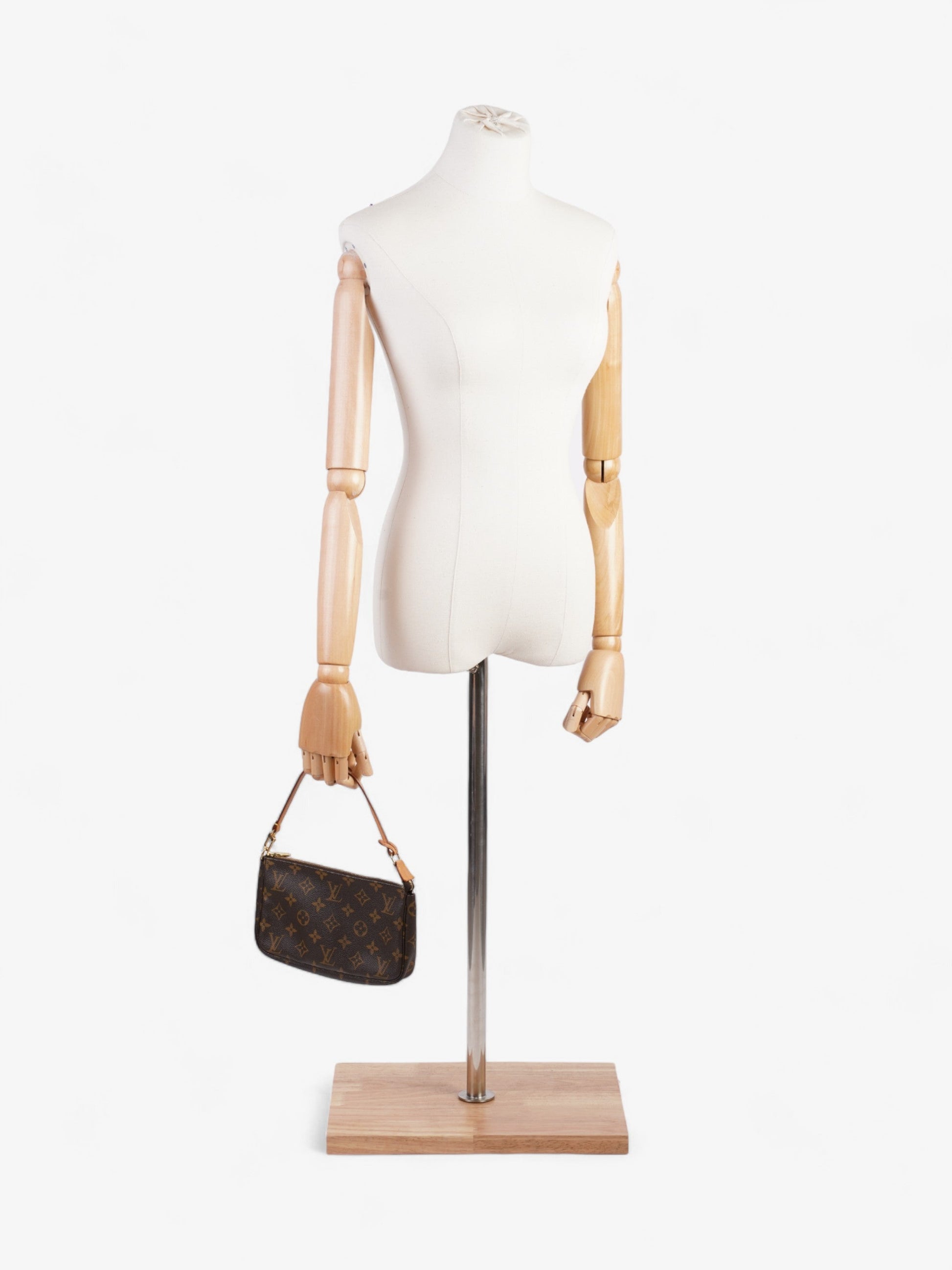 Louis Vuitton Pochette Accessoires Coated Monogram Canvas Coated Canvas Apparel 84