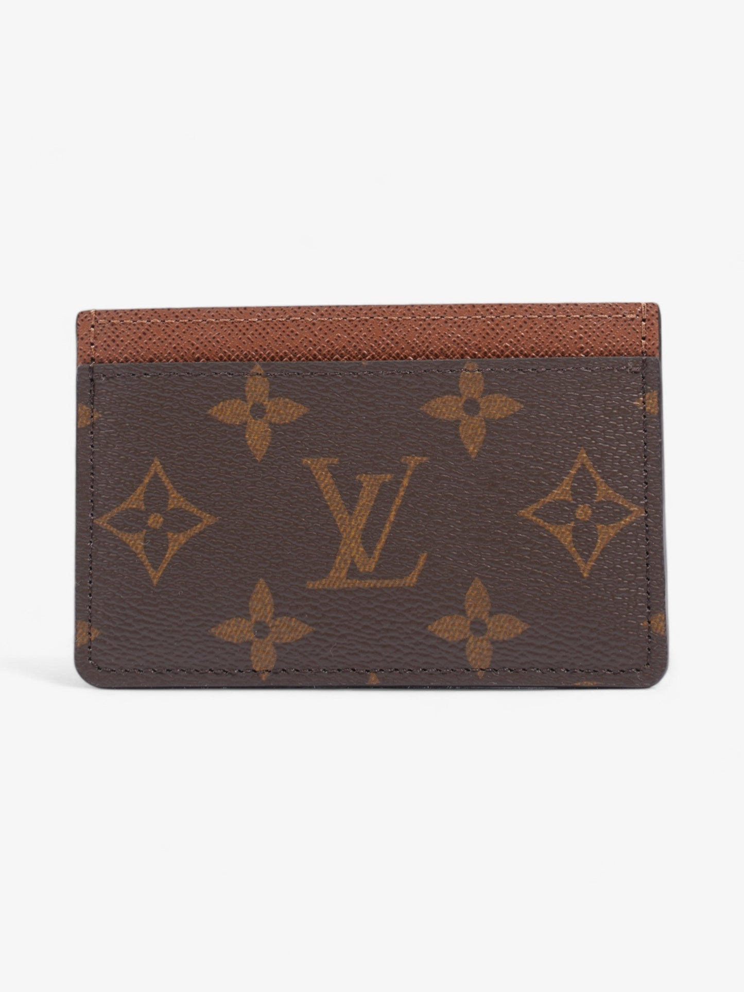 Louis Vuitton Card Holder Coated Monogram Canvas Coated Canvas Wallet Case
