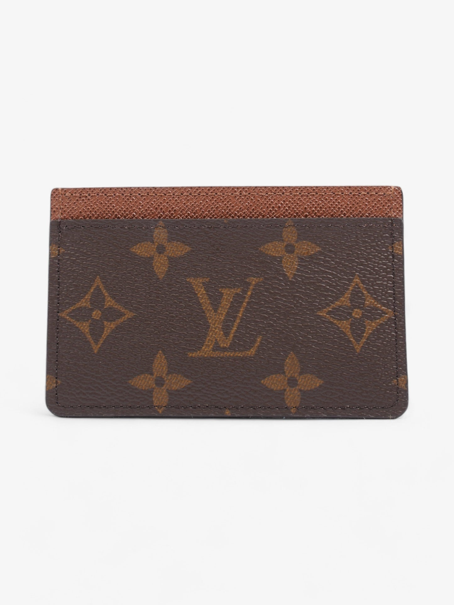 Louis Vuitton Card Holder Coated Monogram Canvas Coated Canvas Wallet Case