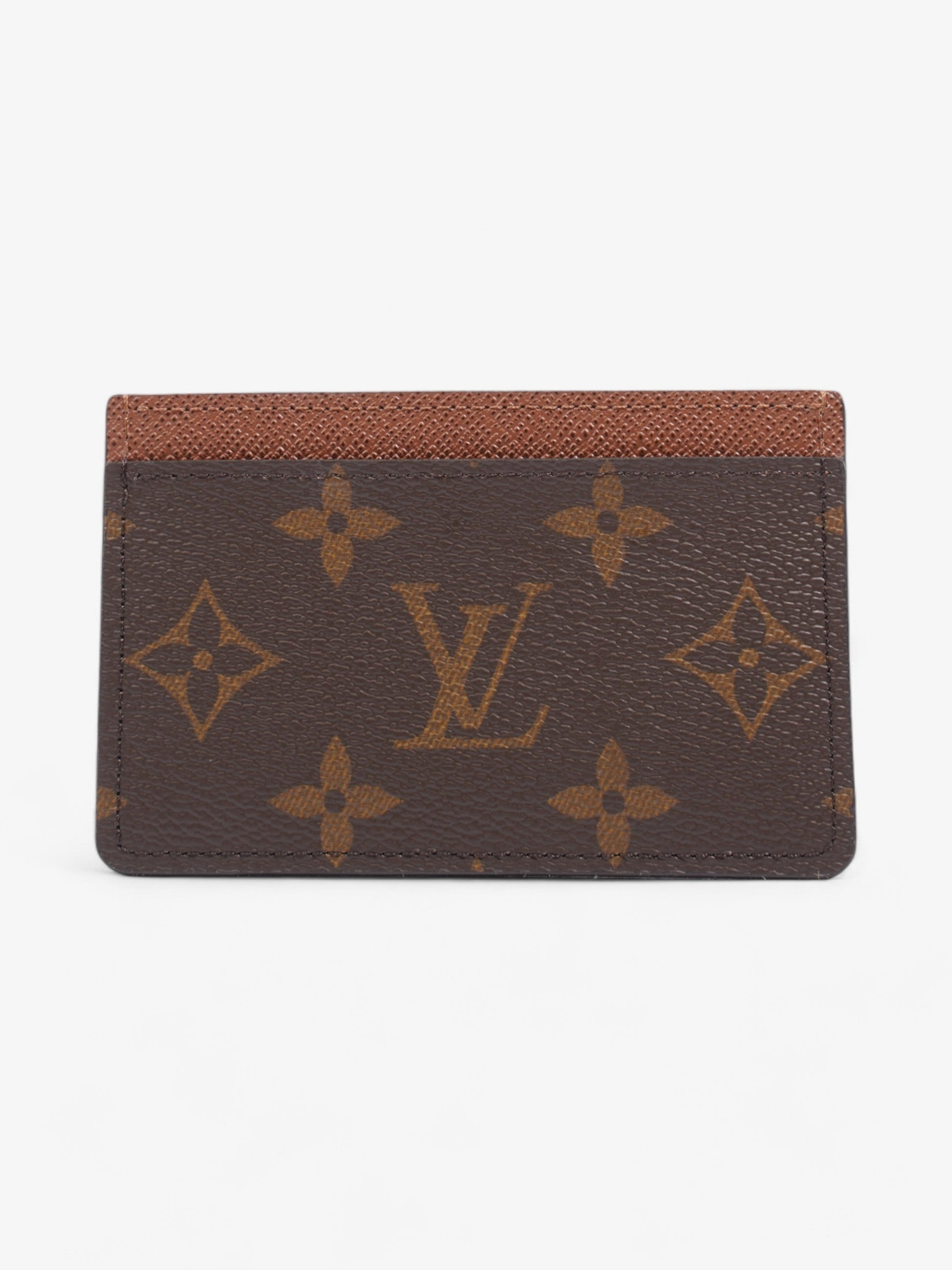 Louis Vuitton Card Holder Coated Monogram Canvas Coated Canvas Wallet Case