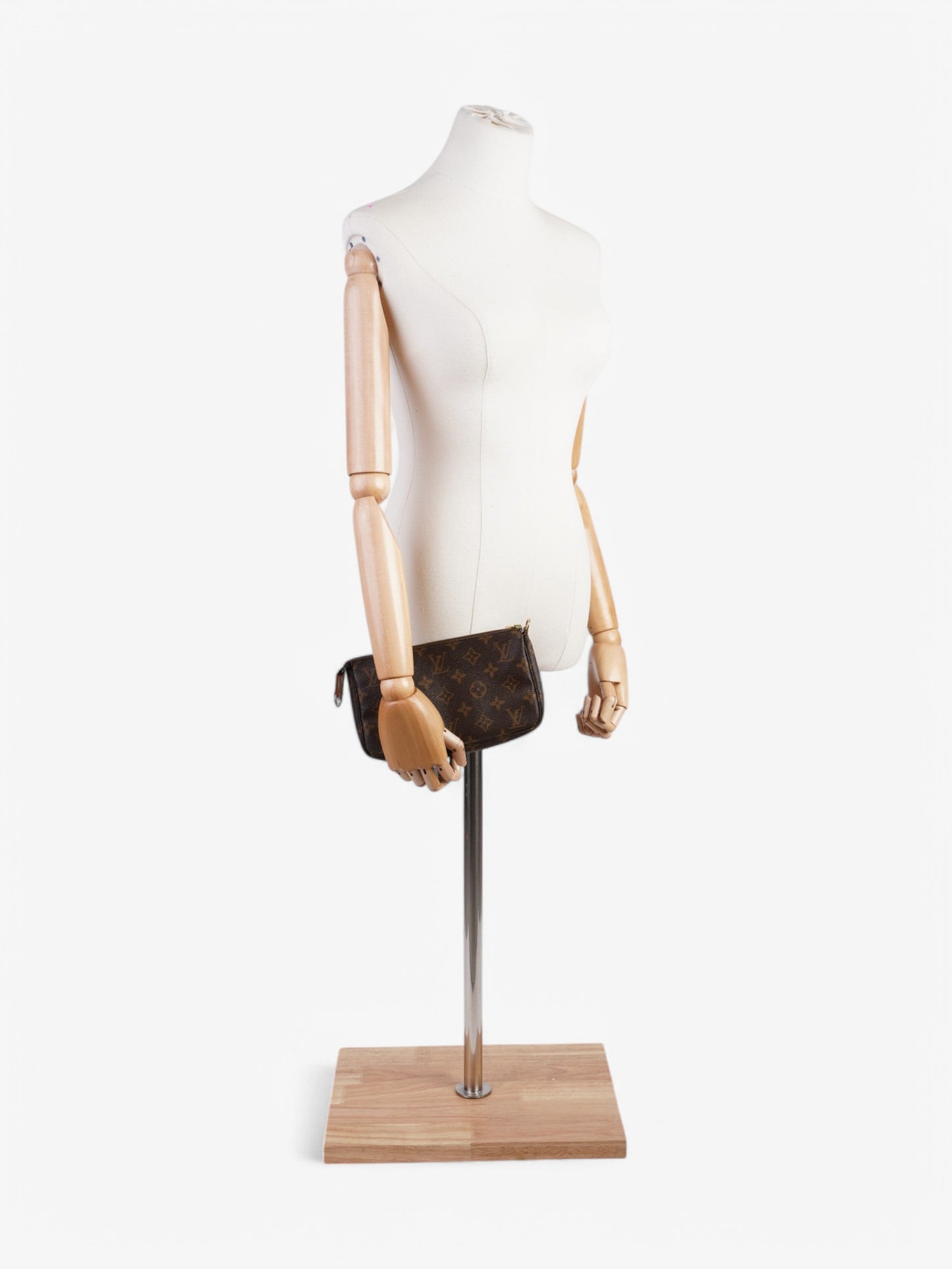 Louis Vuitton Pochette Accessoire Coated Monogram Canvas Coated Canvas Apparel Canvas 12