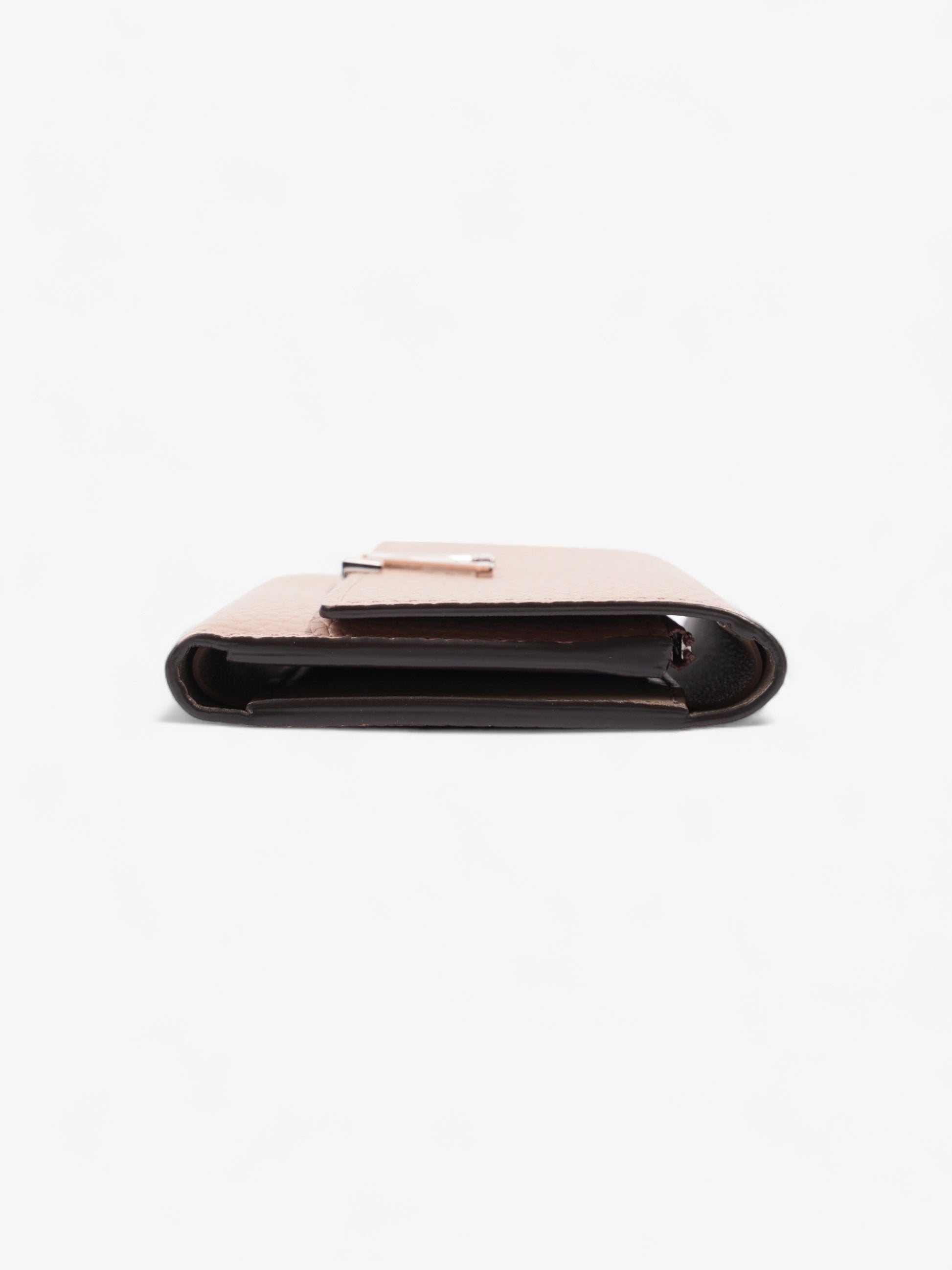 Louis Vuitton Capucines Taurillon Leather Pink Wallet Case