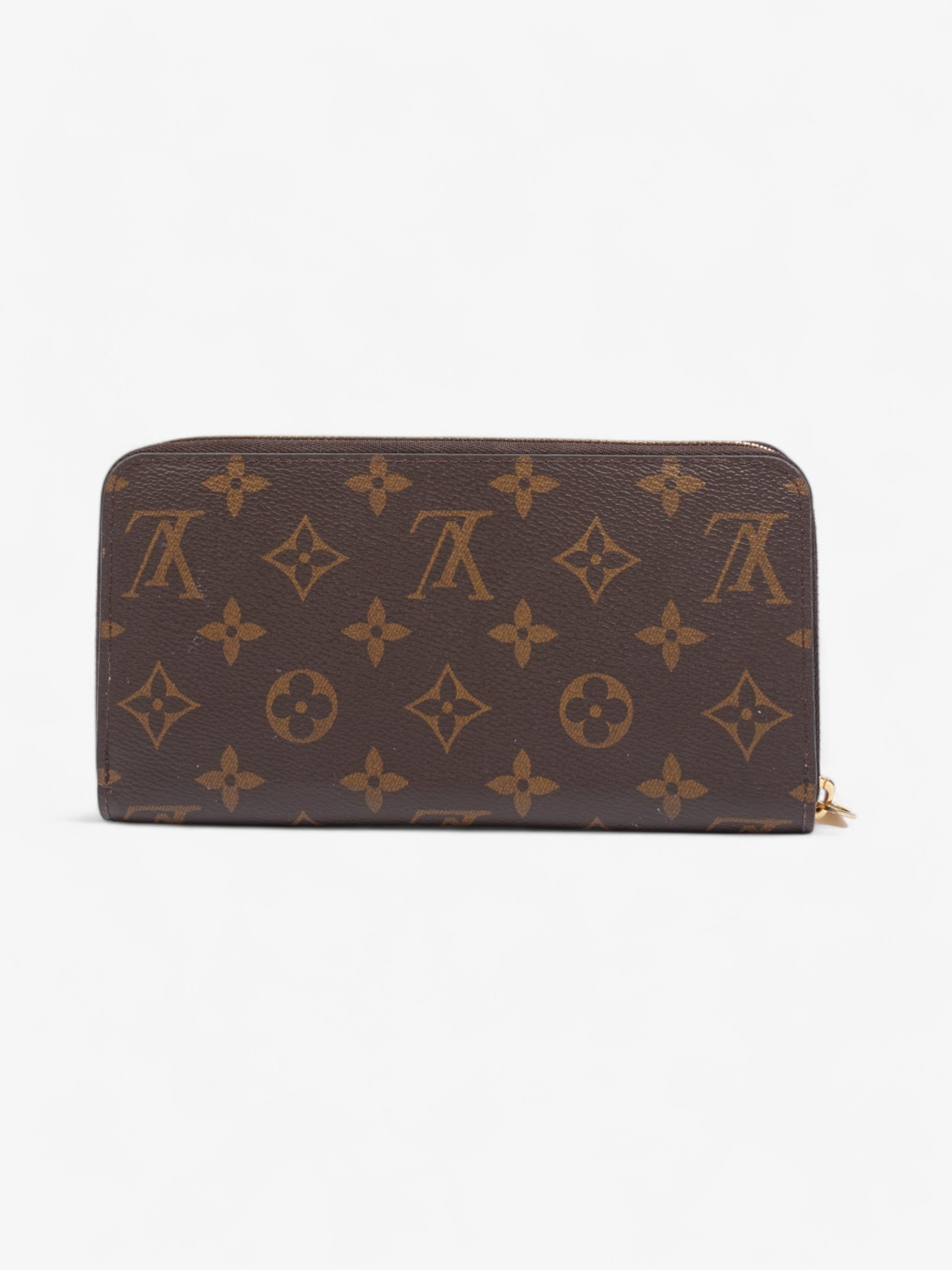 Louis Vuitton Zippy Monogram Canvas Gold Wallet Case