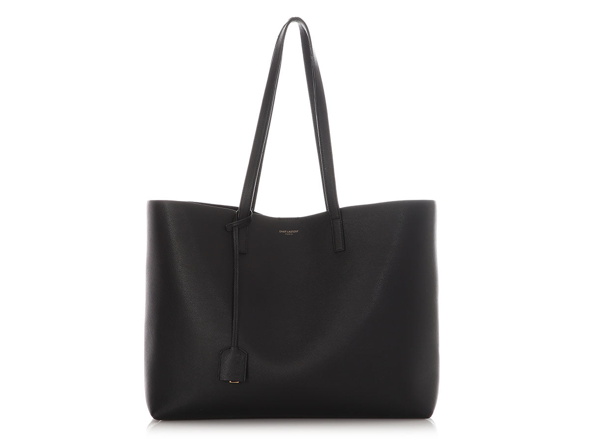 YSL Saint Laurent East West Shopping Tote Black Tote Bag