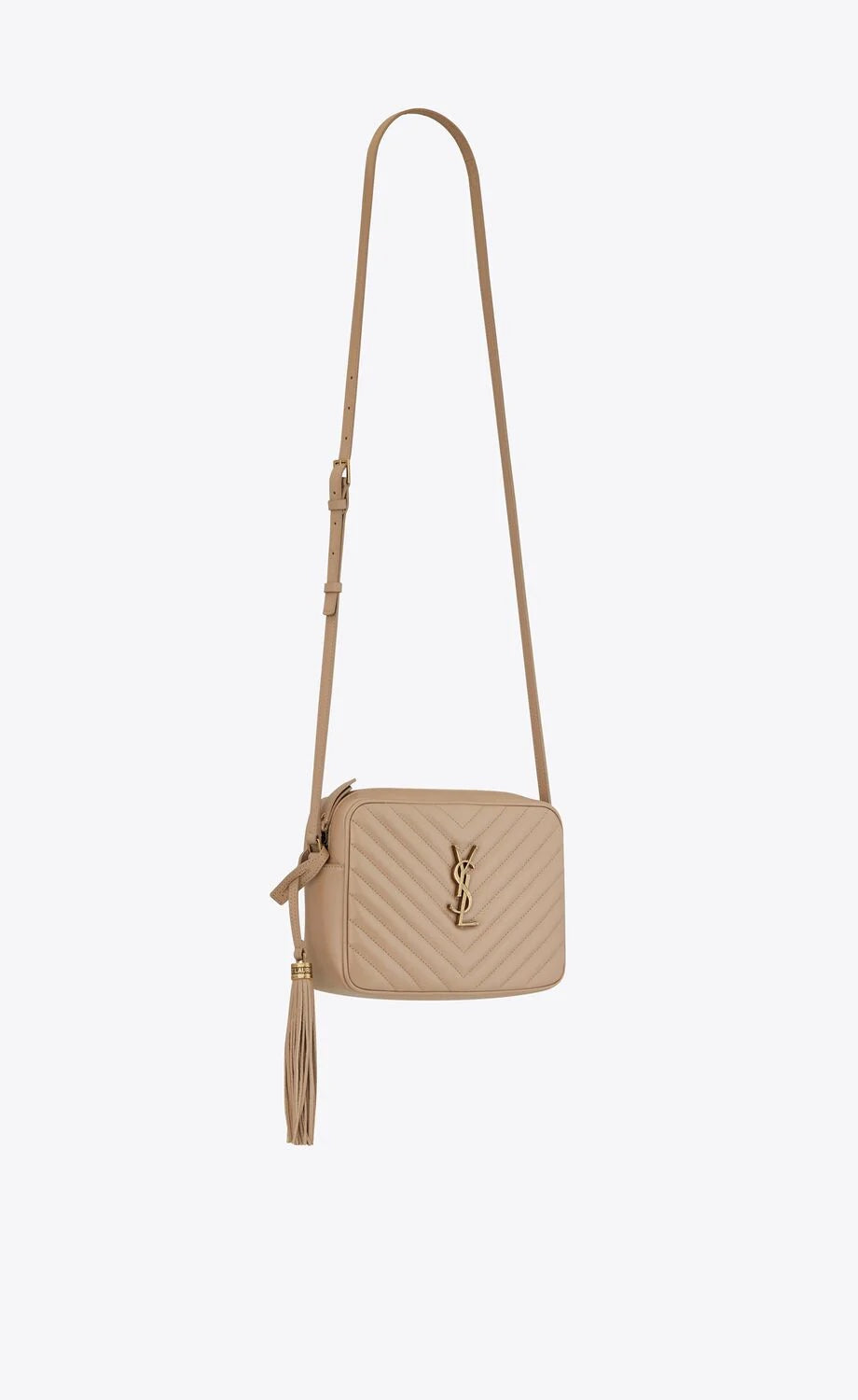 YSL Saint Laurent Yves Lou Camera Bag Quilted Travel Bag
