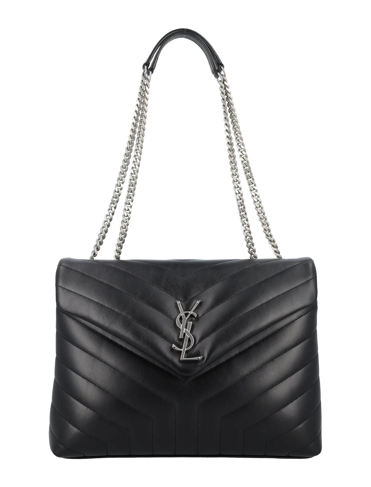 YSL Saint Laurent Yves Loulou Bag Quilted Medium Shoulder Bag