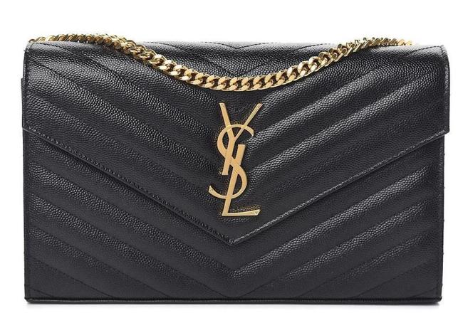 YSL Saint Laurent Envelope Crossbody Monogram Crossbody Bag
