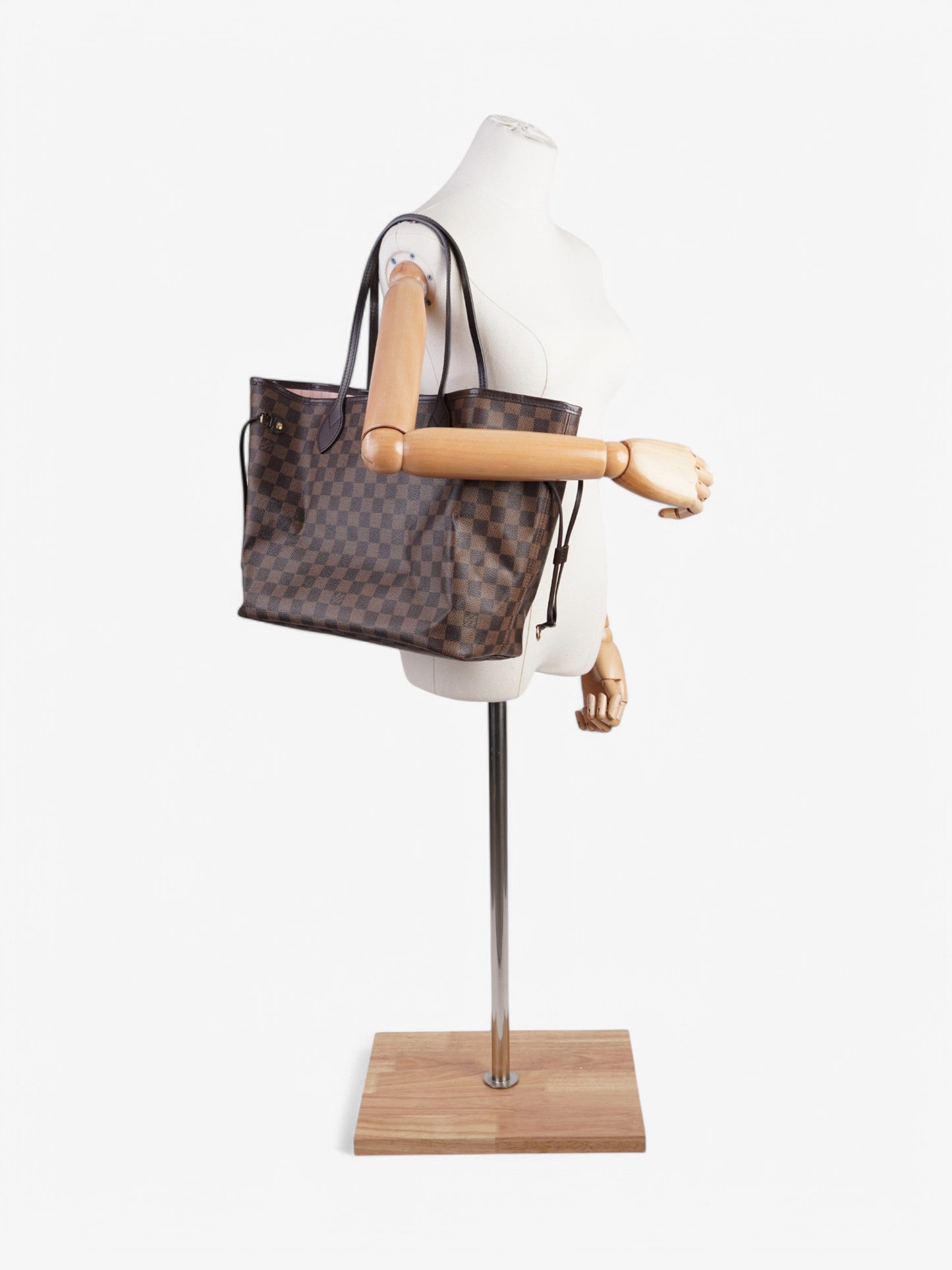 Louis Vuitton Neverfull Ebene Coated MM Damier Canvas Coated Canvas Apparel Mm 62