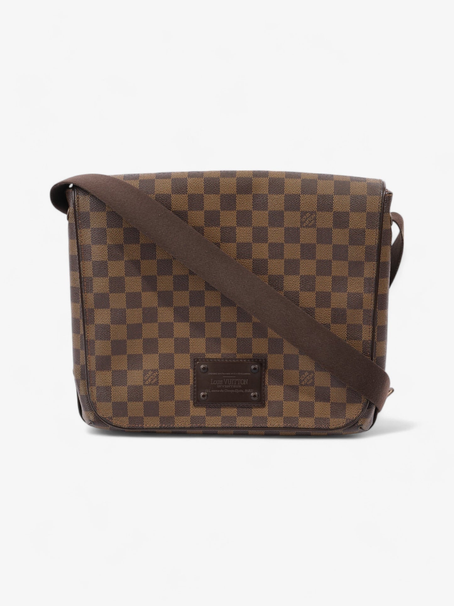 Louis Vuitton Brooklyn Ebene MM Damier Canvas Handbag