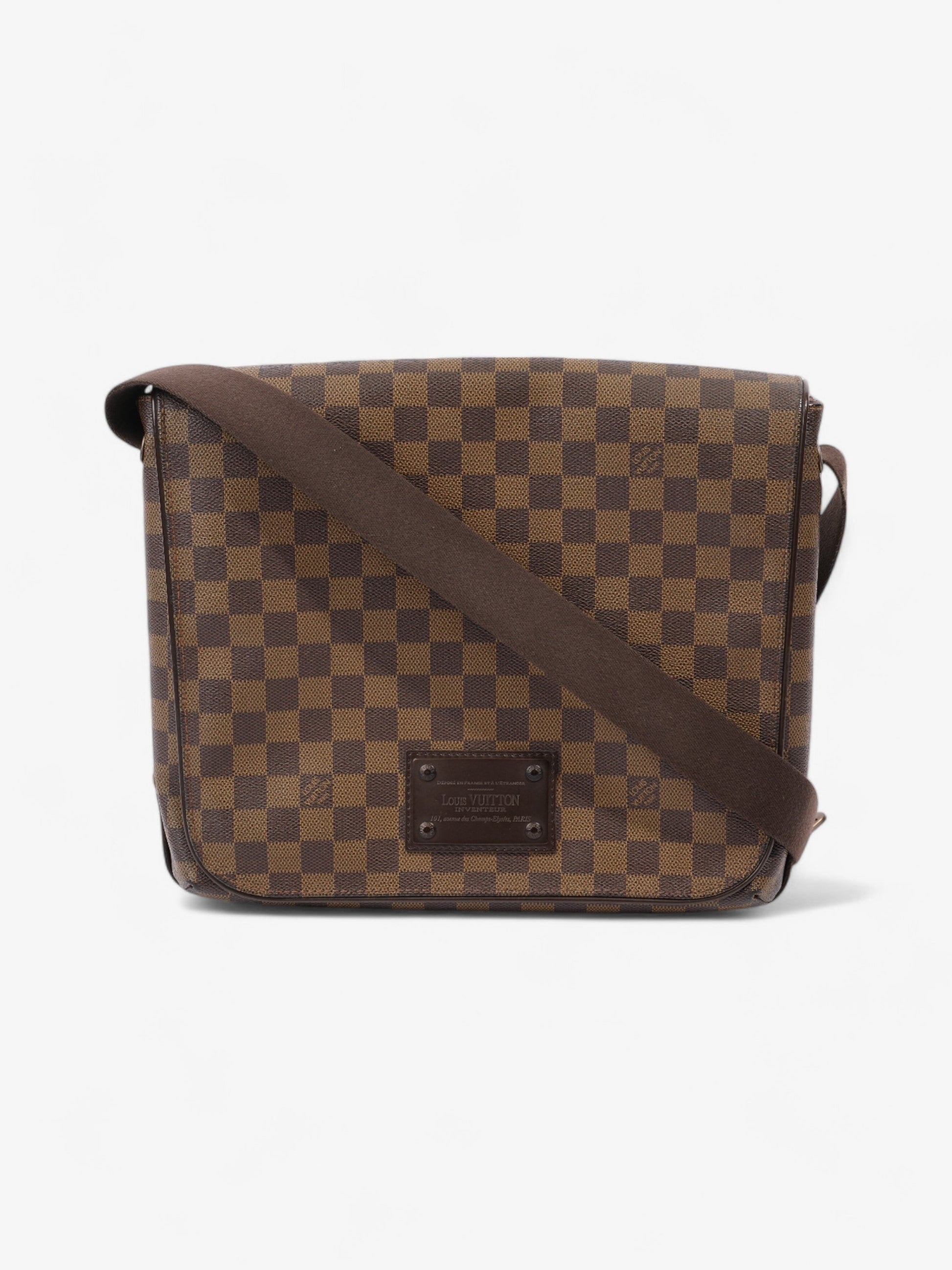 Louis Vuitton Brooklyn Ebene MM Damier Canvas Handbag
