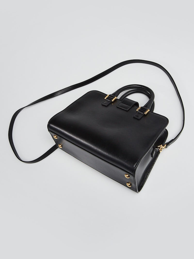 YSL Saint Laurent Yves Cabas Bag Leather Monogram Baby Travel Bag