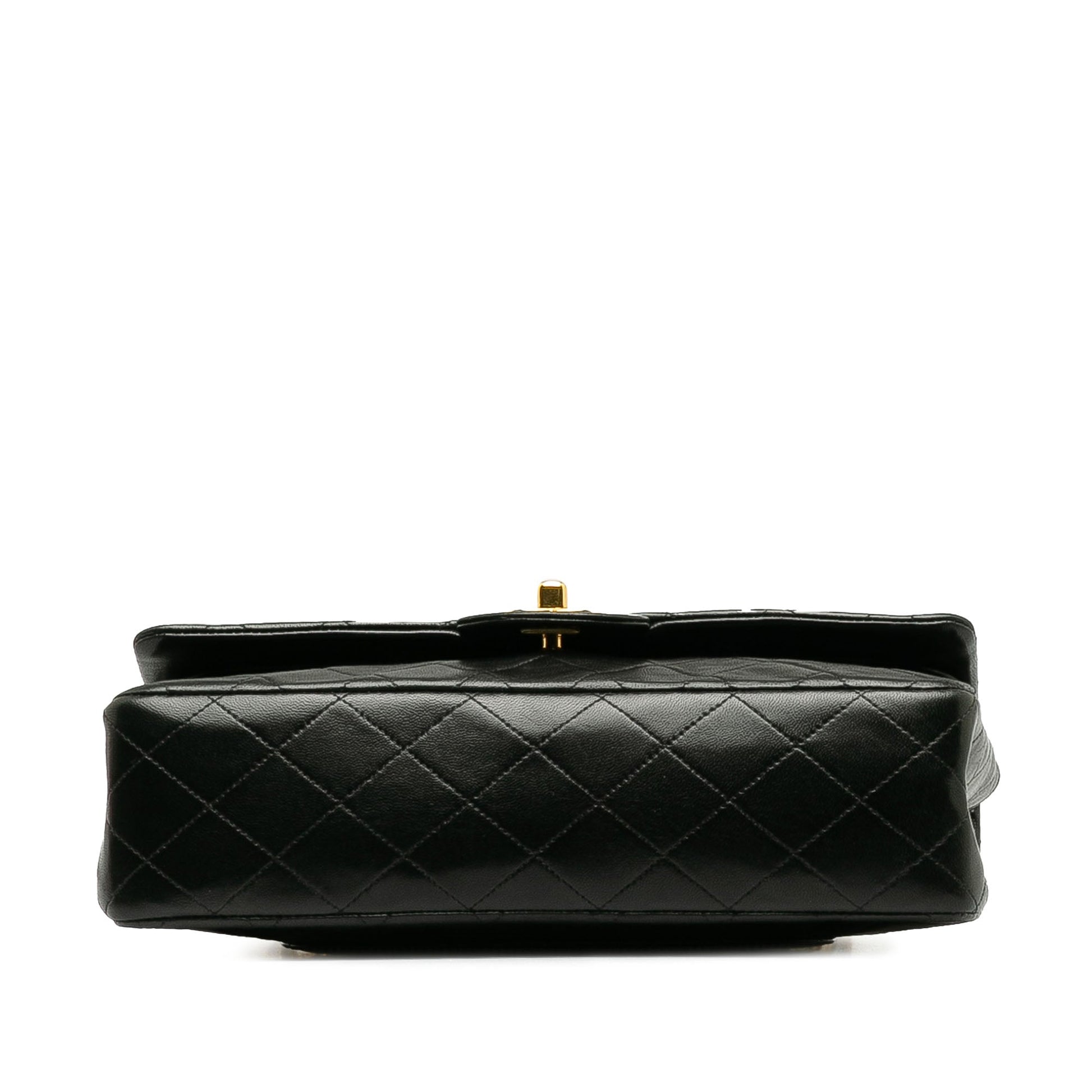 CHANEL Medium Classic Lambskin Double Flap Shoulder Bag