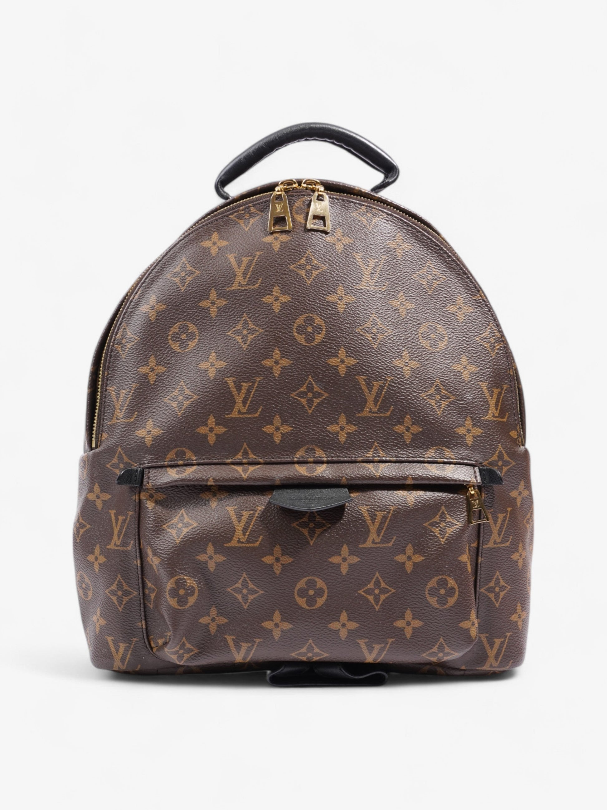 Louis Vuitton Palm Springs Coated MM Monogram Canvas Coated Canvas Black Apparel
