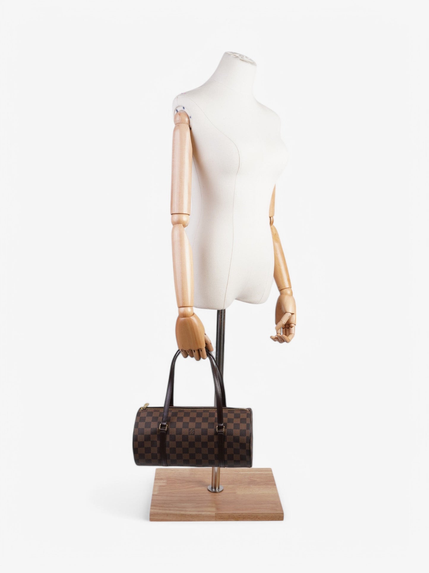 Louis Vuitton Papillon Ebene Coated 30 Damier Canvas Coated Canvas Apparel Canvas 49