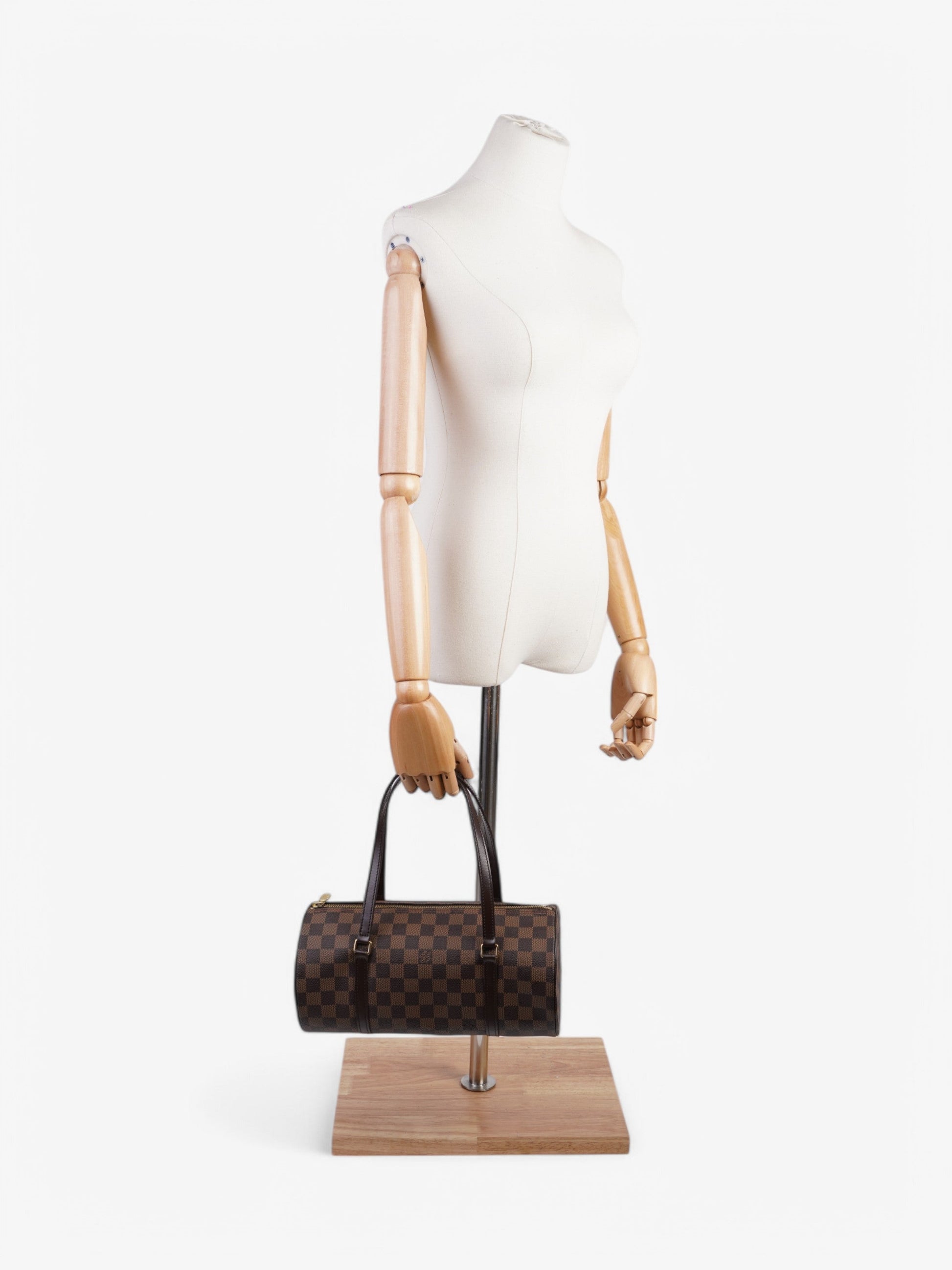 Louis Vuitton Papillon Ebene Coated 30 Damier Canvas Coated Canvas Apparel Canvas 49