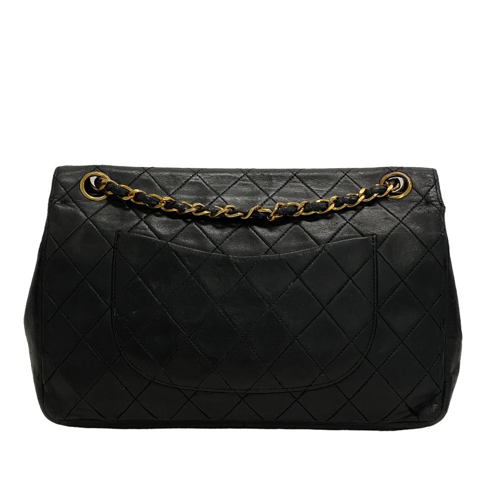 Chanel lambskin COCO Mark Matrasse Black Shoulder Bag 16