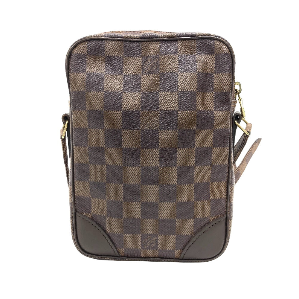 Louis Vuitton N48063 Special order Damier Danube Leather Brown Shoulder Bag